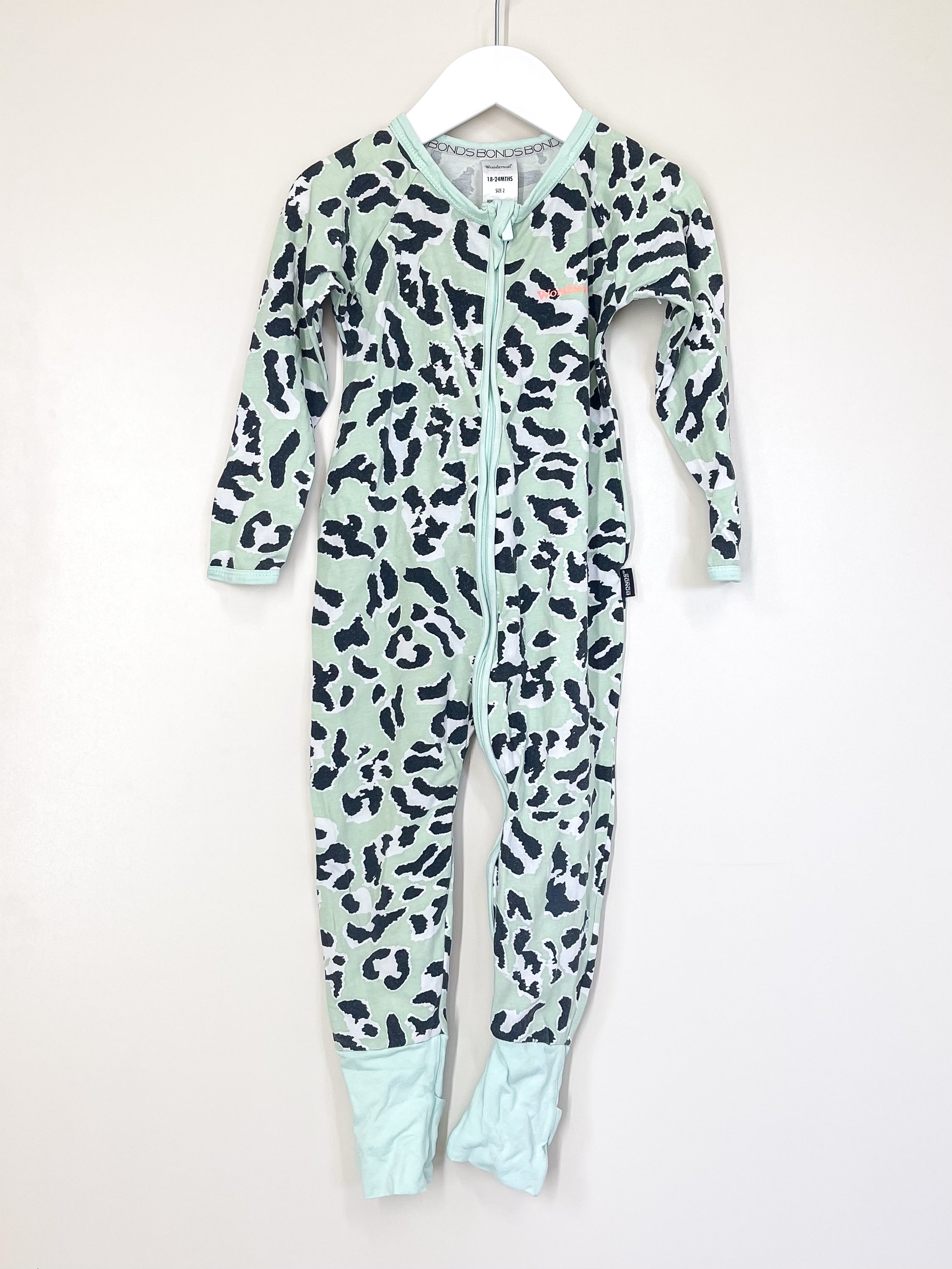 Bonds wondersuit - leopard (18-24m)