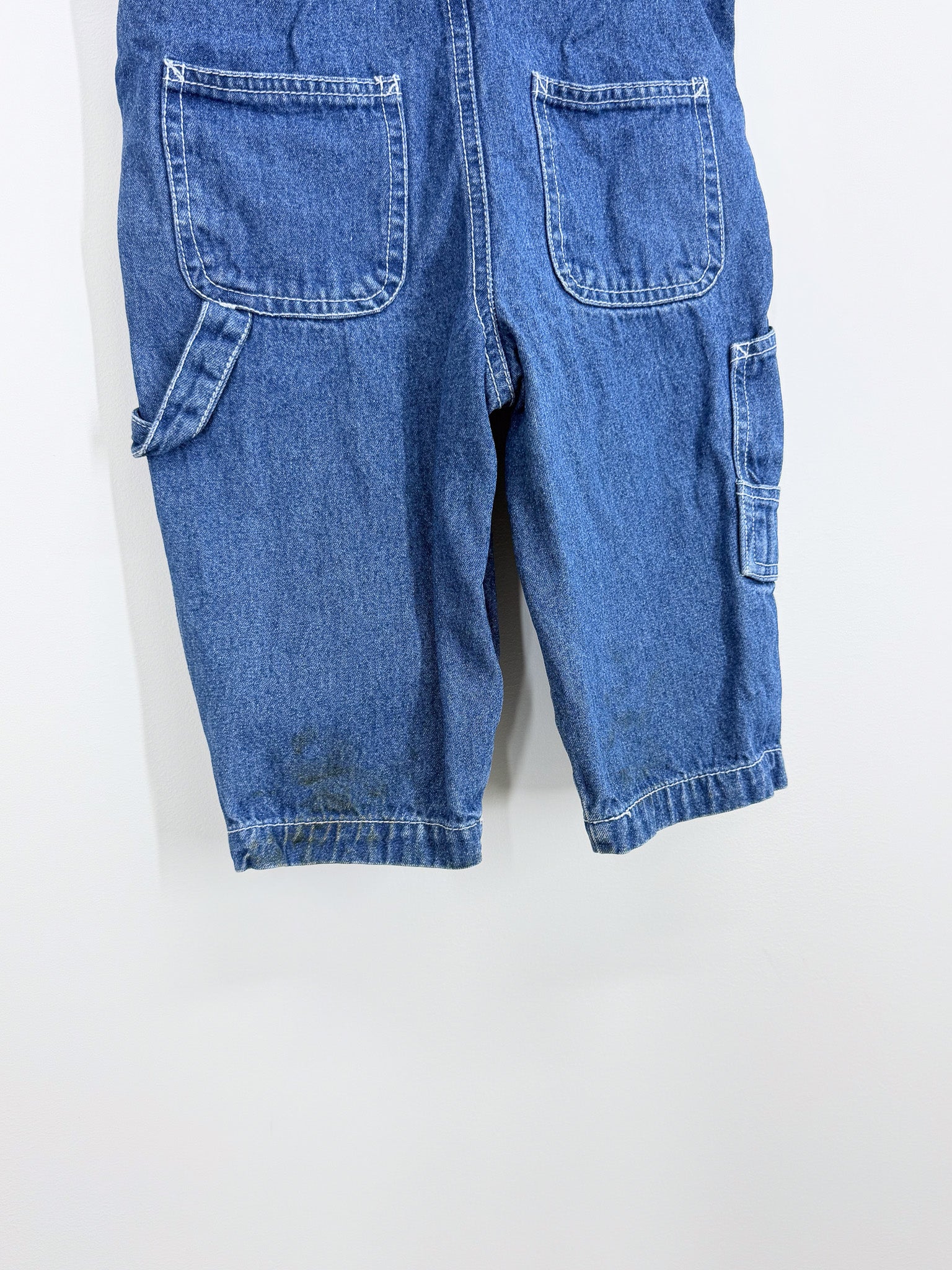 Prenatal denim overalls (6-9m)