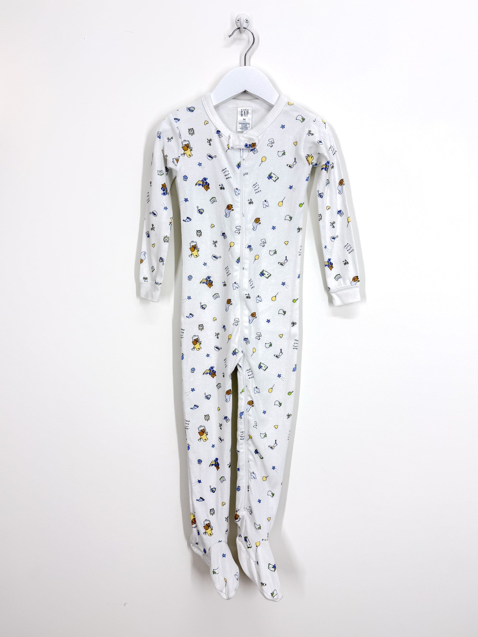 Vintage Gap footed zipsuit '01 (3y)