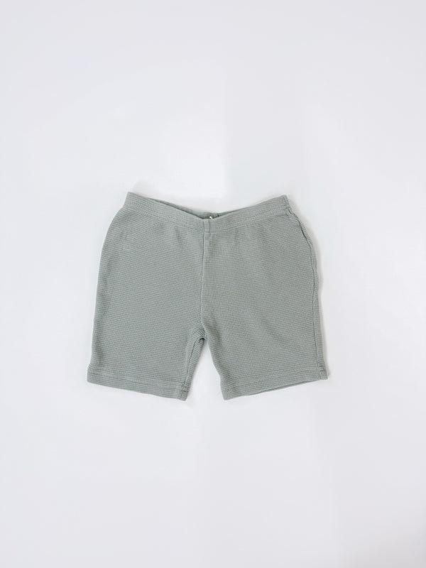 Nature Baby organic selby waffle shorts (5y)