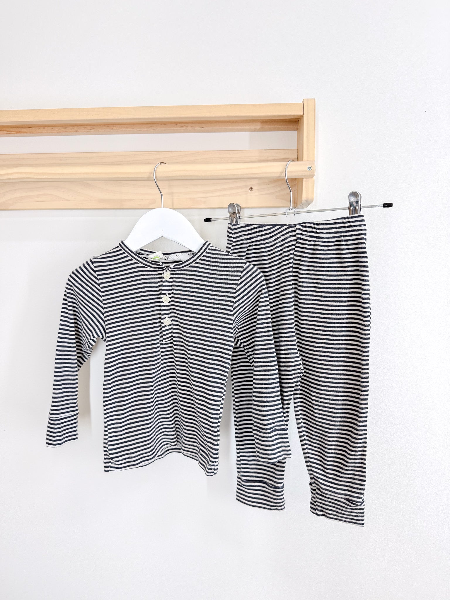 Nature Baby organic PJ set - stripe (2y)