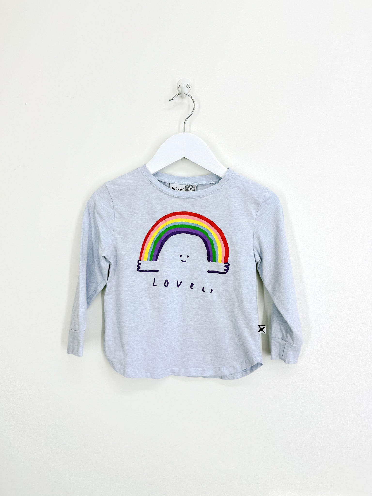 Minti lovely rainbow tee (3y)