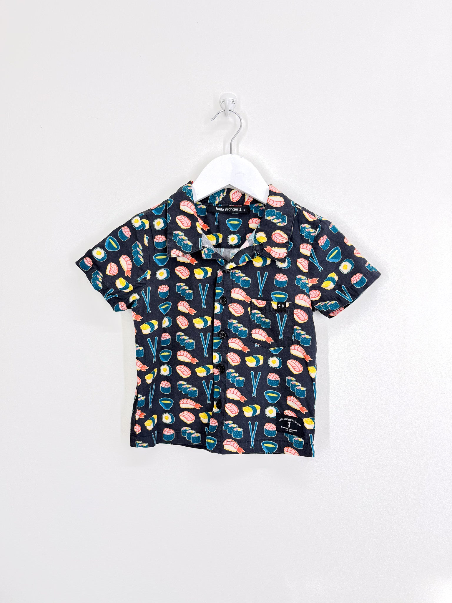 Hello Stranger maui sushi shirt (2y)