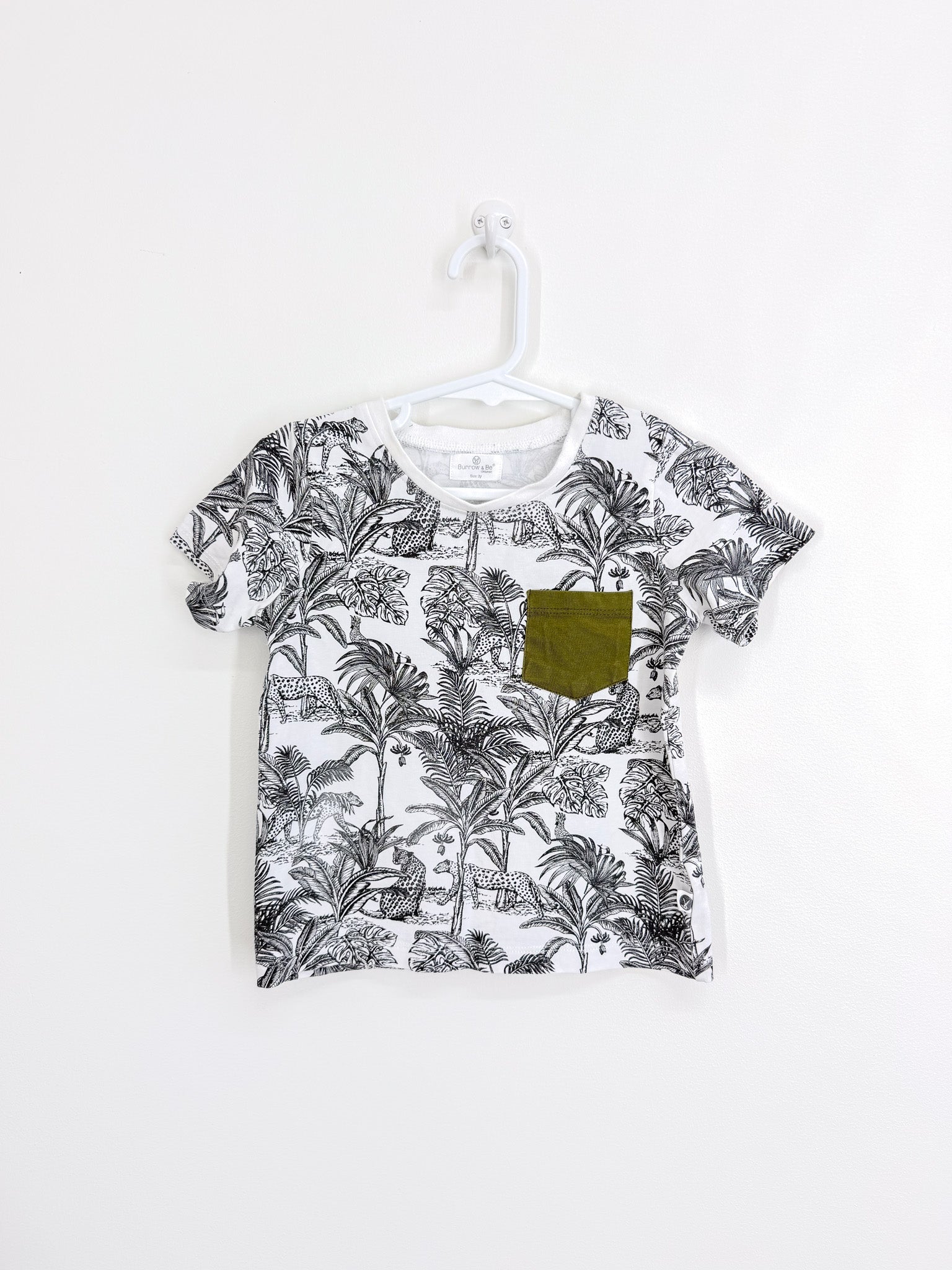 Burrow & Be organic tee (2y) - SECONDS