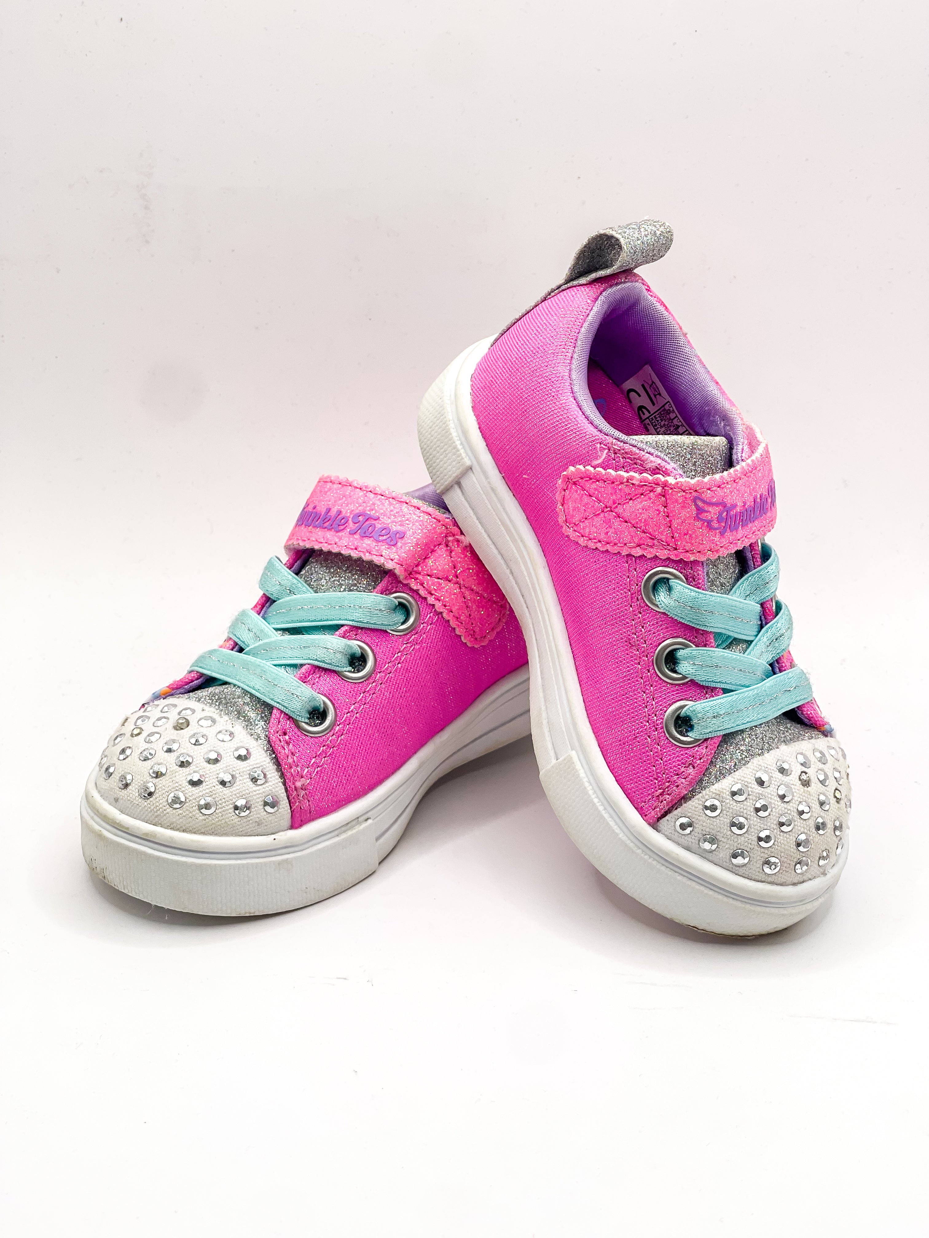 Skechers twinkle toe light up sneakers (4UK)