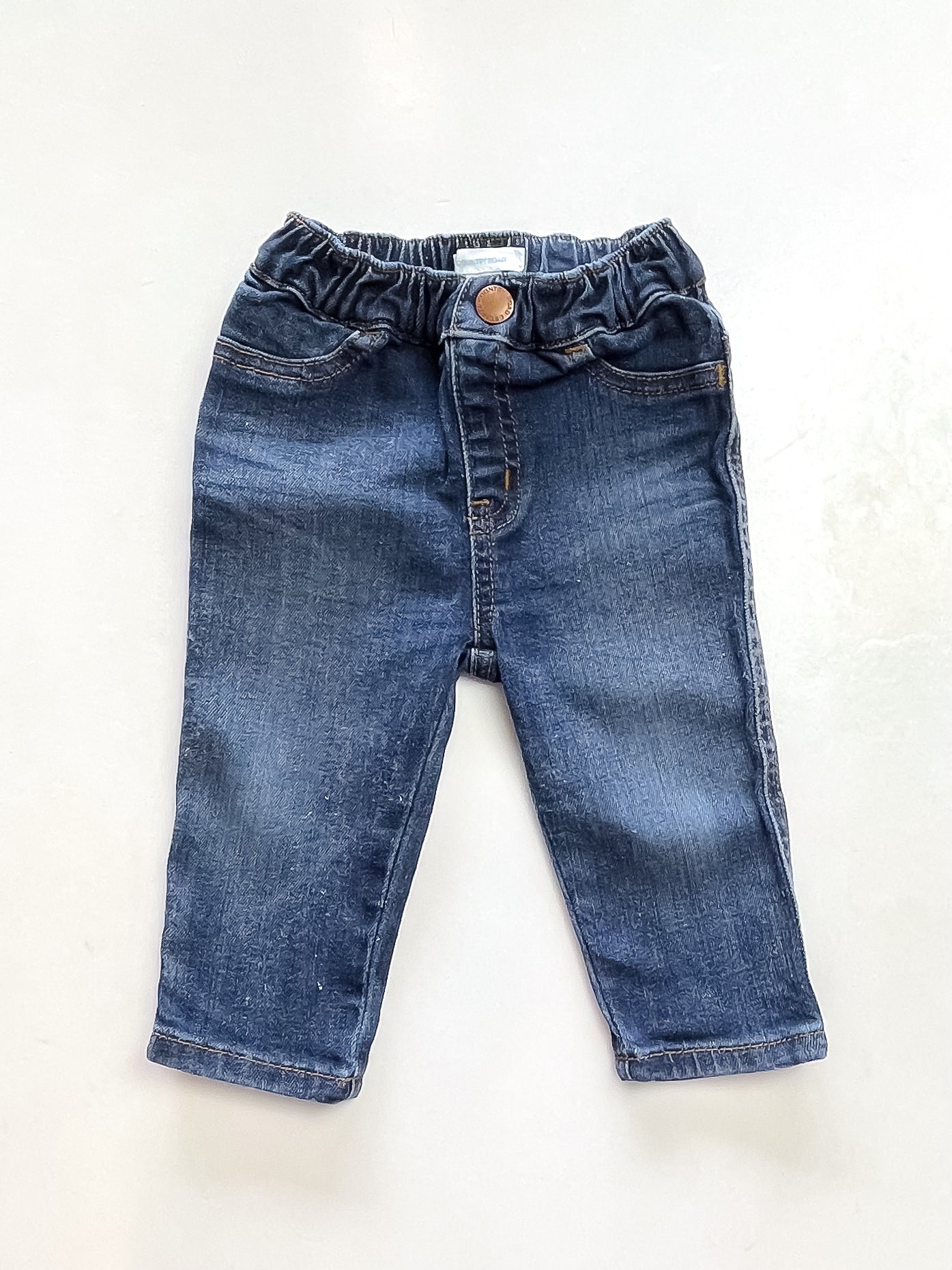 Country Road pull up denim jeans (6-12m)
