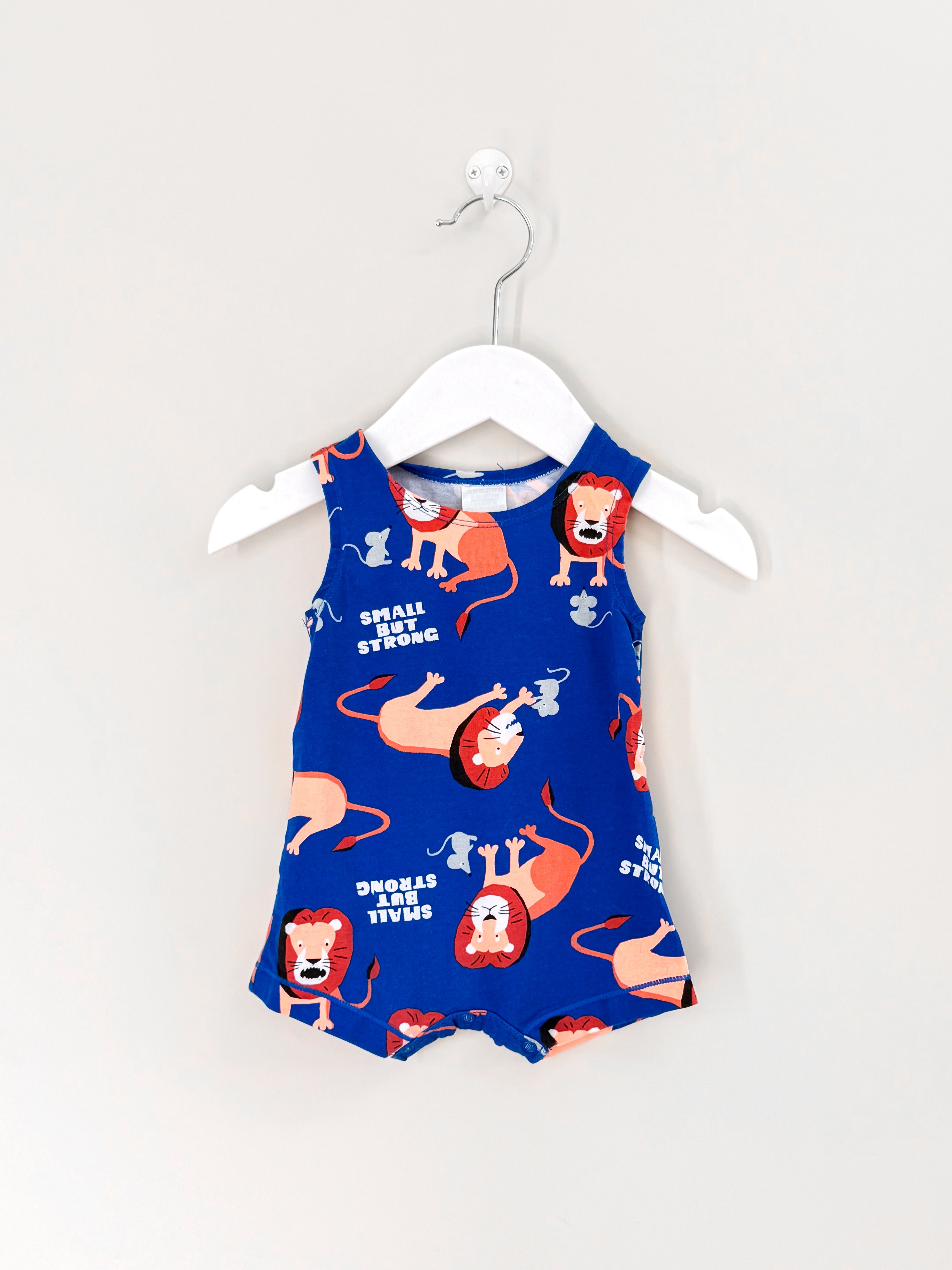 Bonds chestysuit - small but strong lion (0-3m)