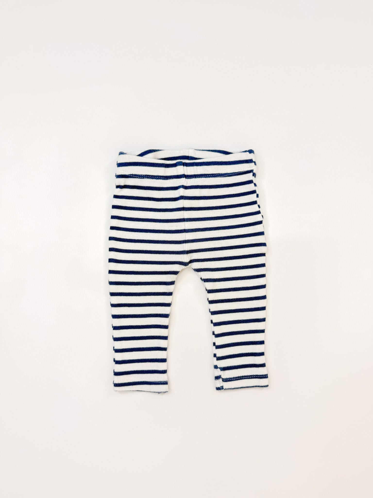 Cotton On Kids rib striped leggings (0-3m)