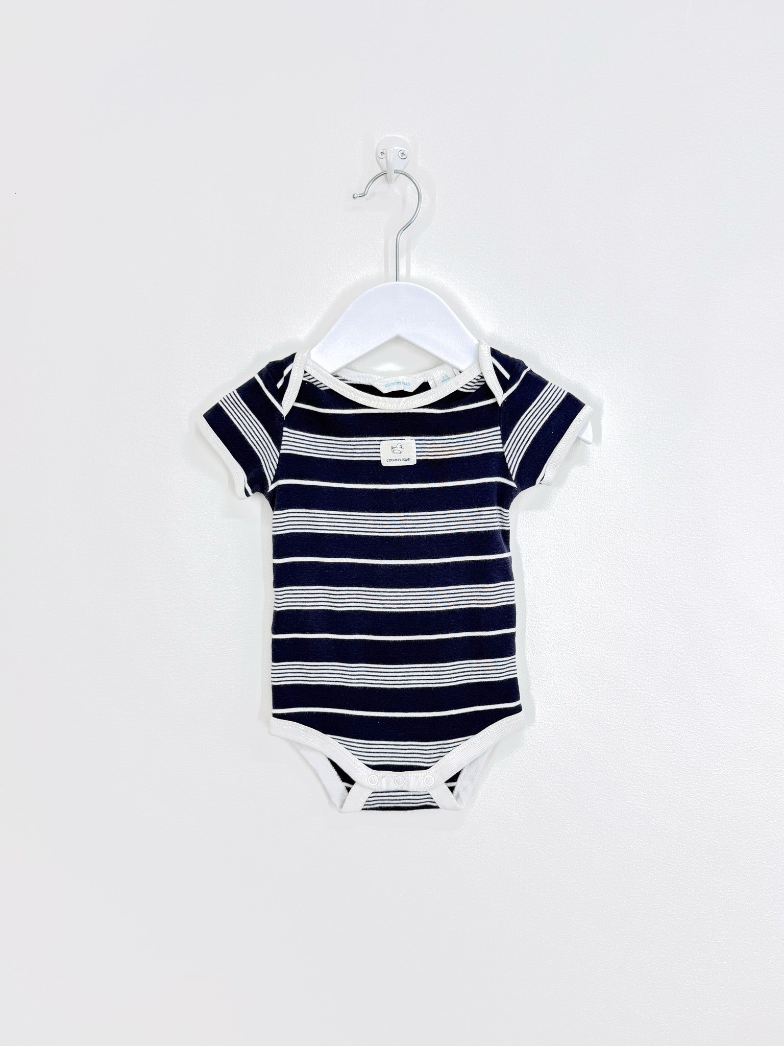 Country Road striped bodysuit (3-6m)