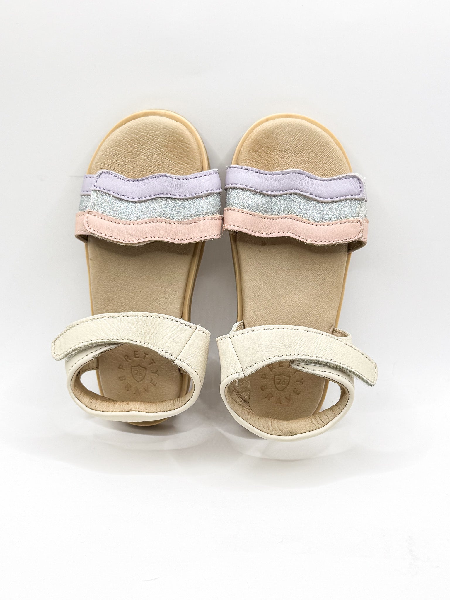 Pretty Brave star sandal - sparkle (26EU)