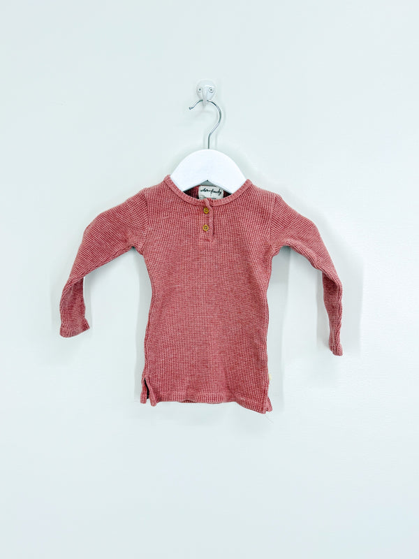 Wilson & Frenchy waffle henley (12-18m)