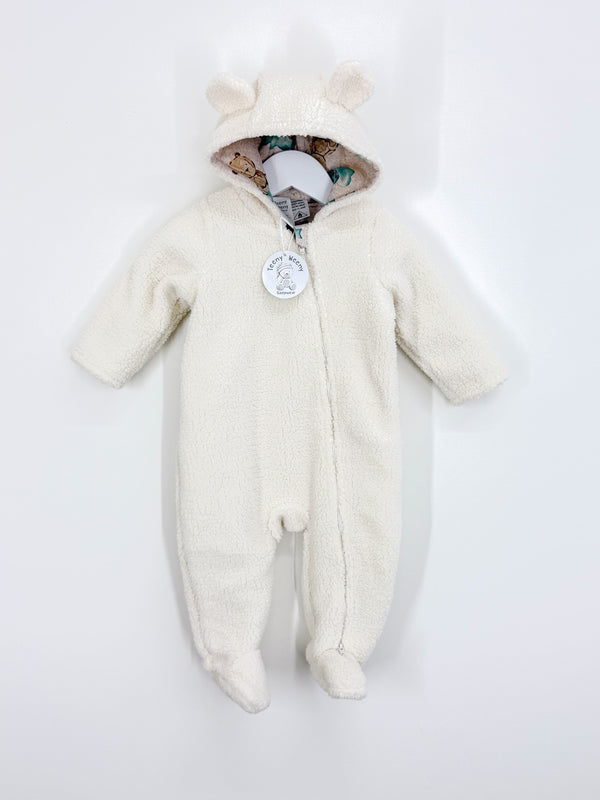 BNWT Teeny Weeny padded pram suit (6-12m)