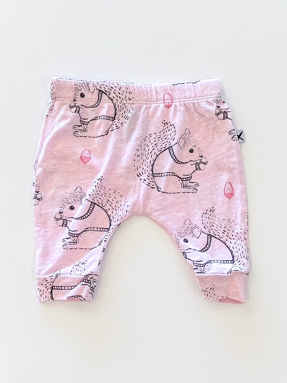 Minti raccoon leggings (0-3m)