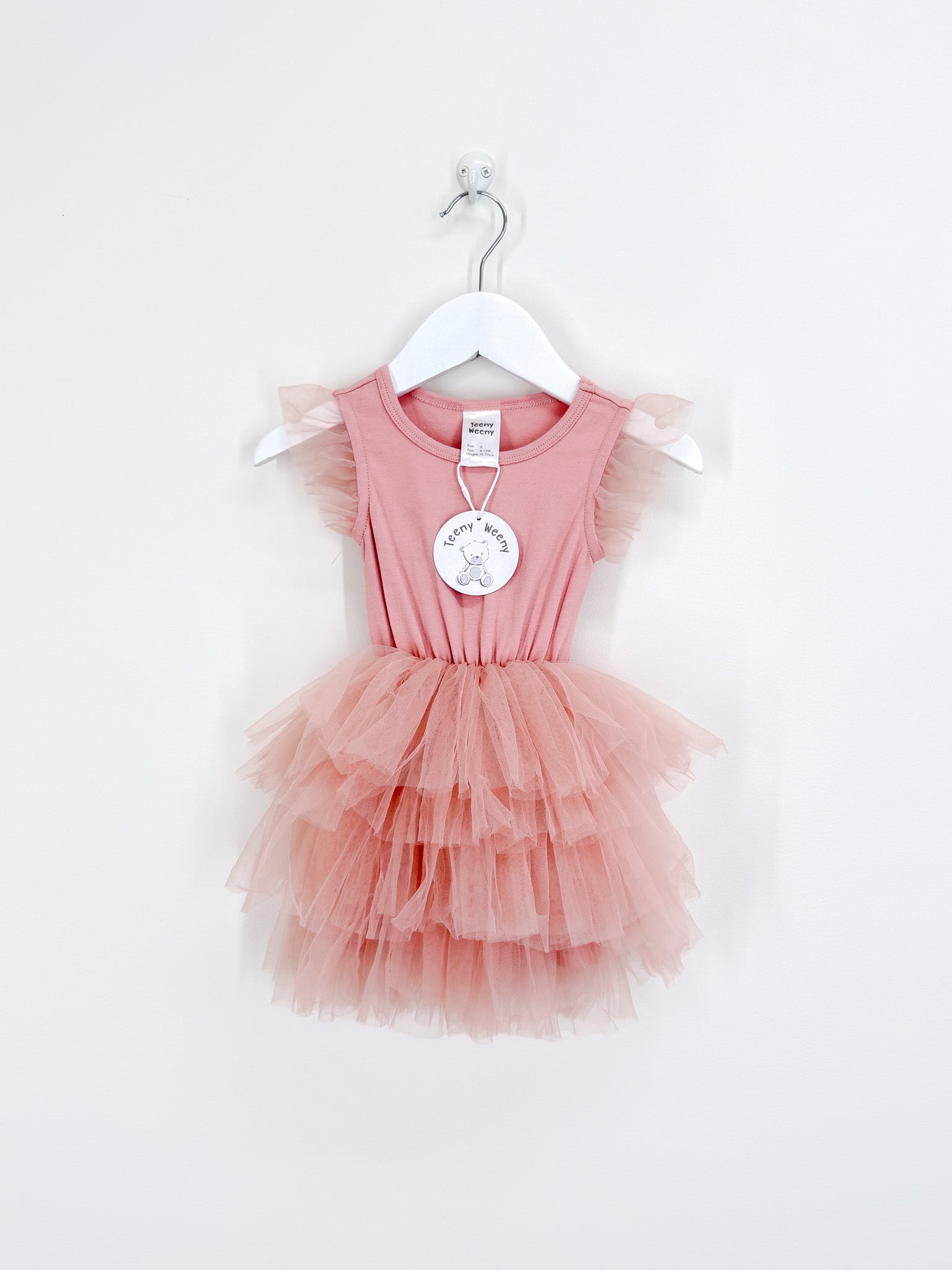 BNWT Teeny Weeny charlotte tulle dress (6-12m)
