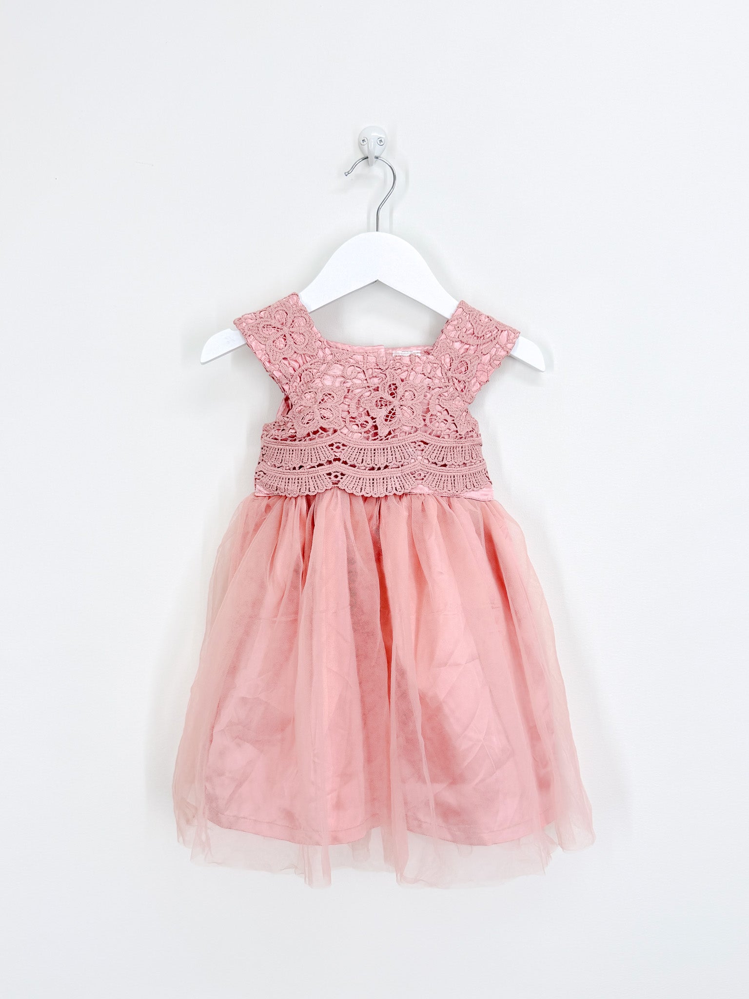 Teeny Weeny mia dress up lace ocassion dress (6-12m)