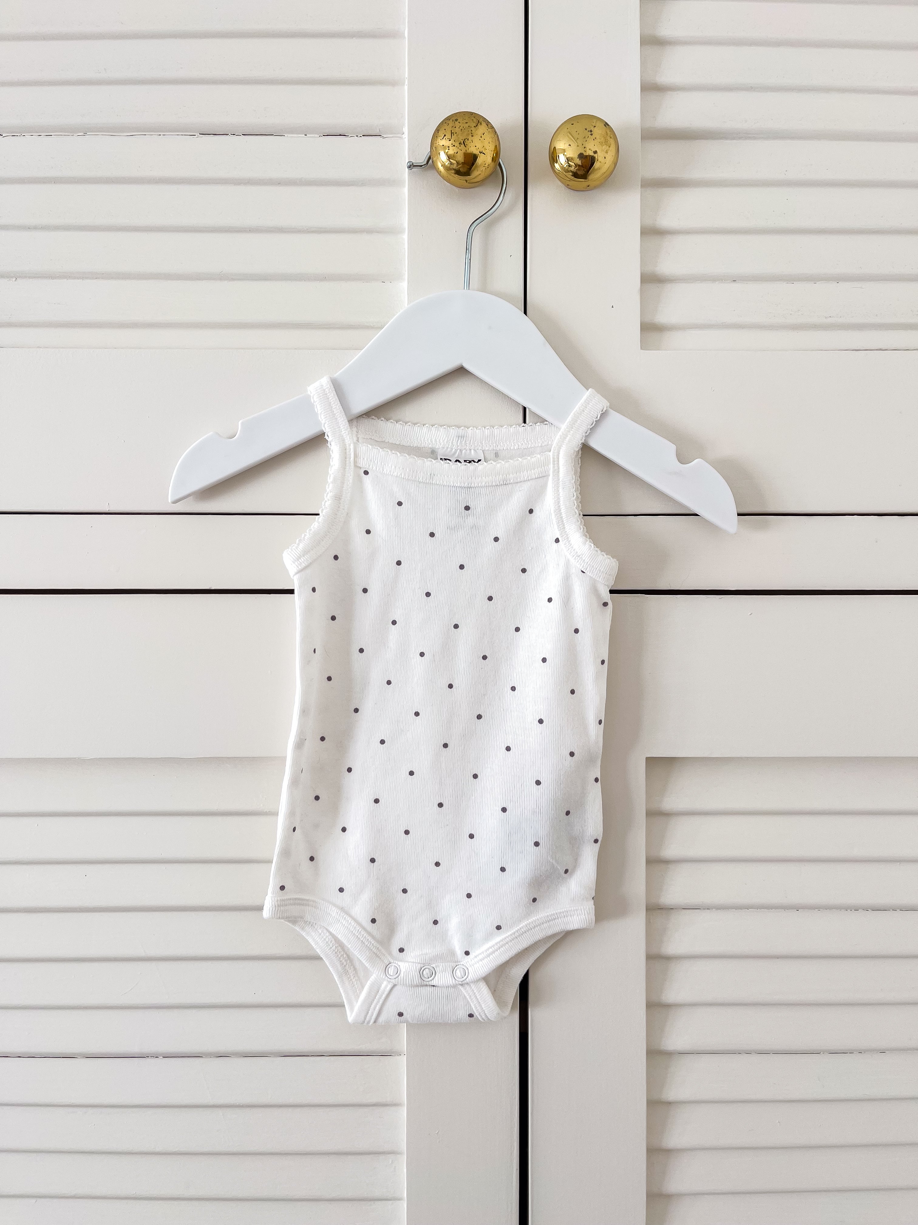 Cotton On Kids singletsuit - spot (0-3m)