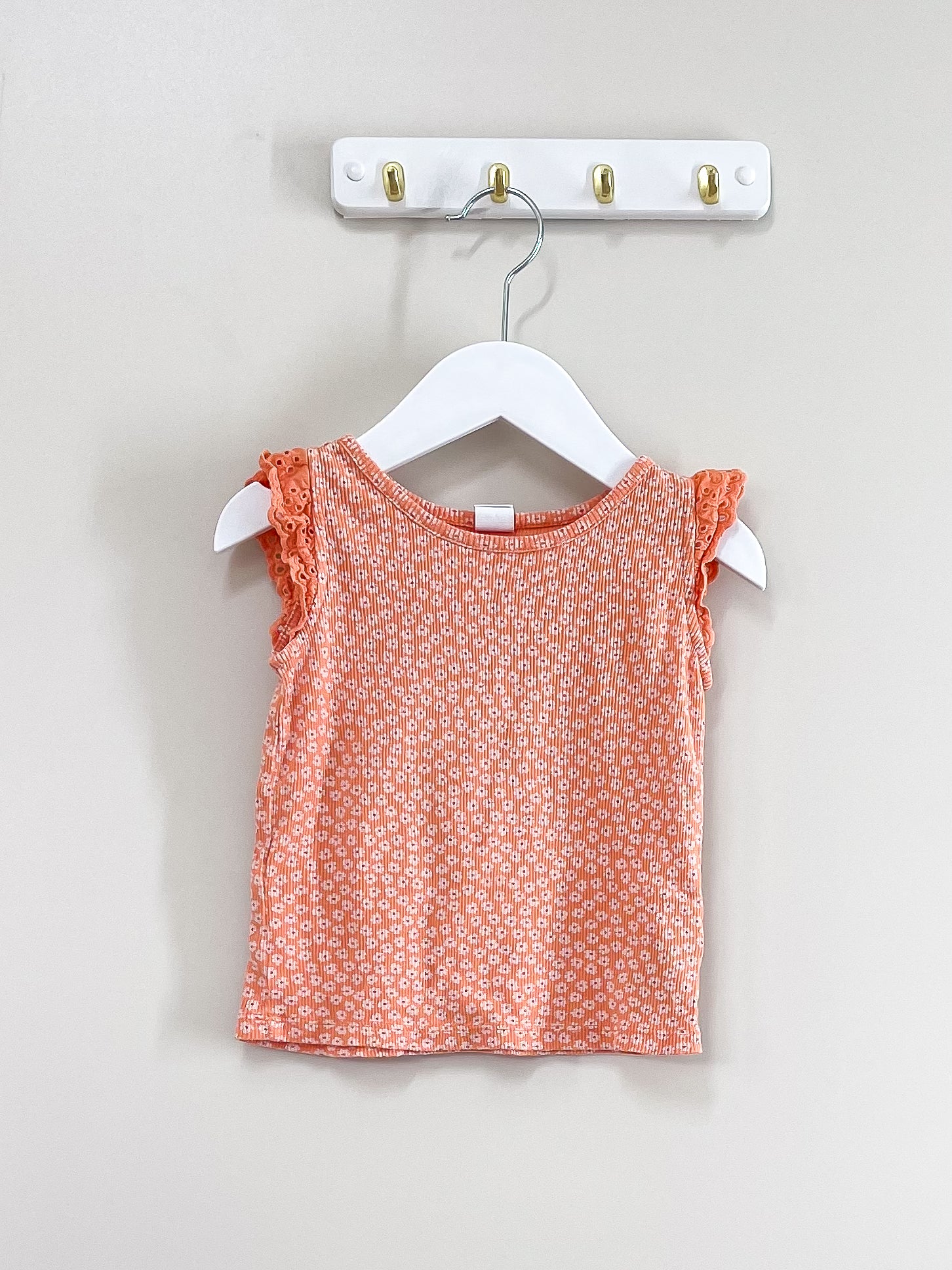 Gap ribbed daisy tank top (2y)