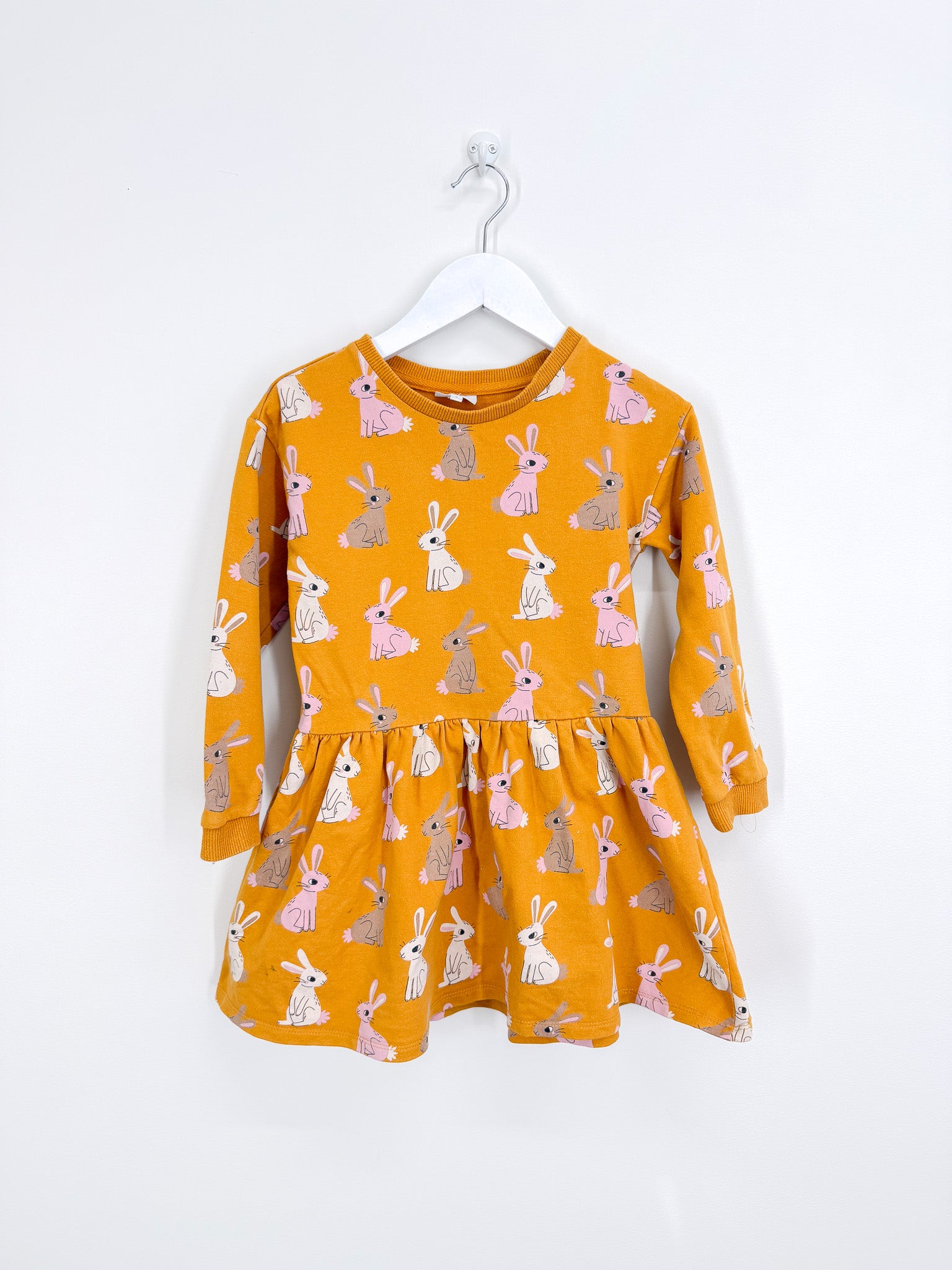 Seed terry bunny dress (7y)