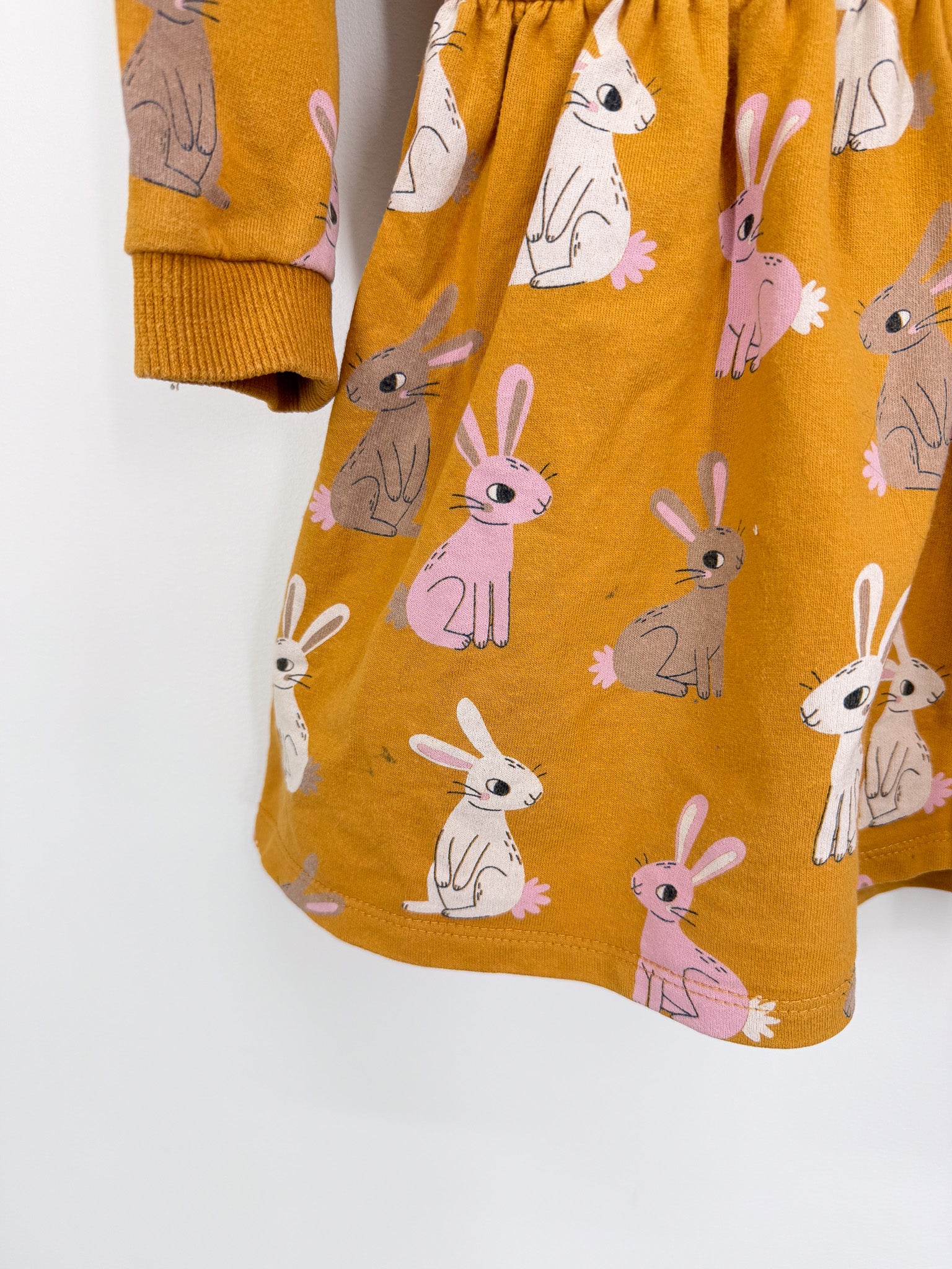 Seed terry bunny dress (7y)