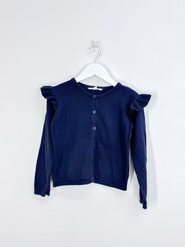 Mac & Ellie navy knit cardigan (6y)