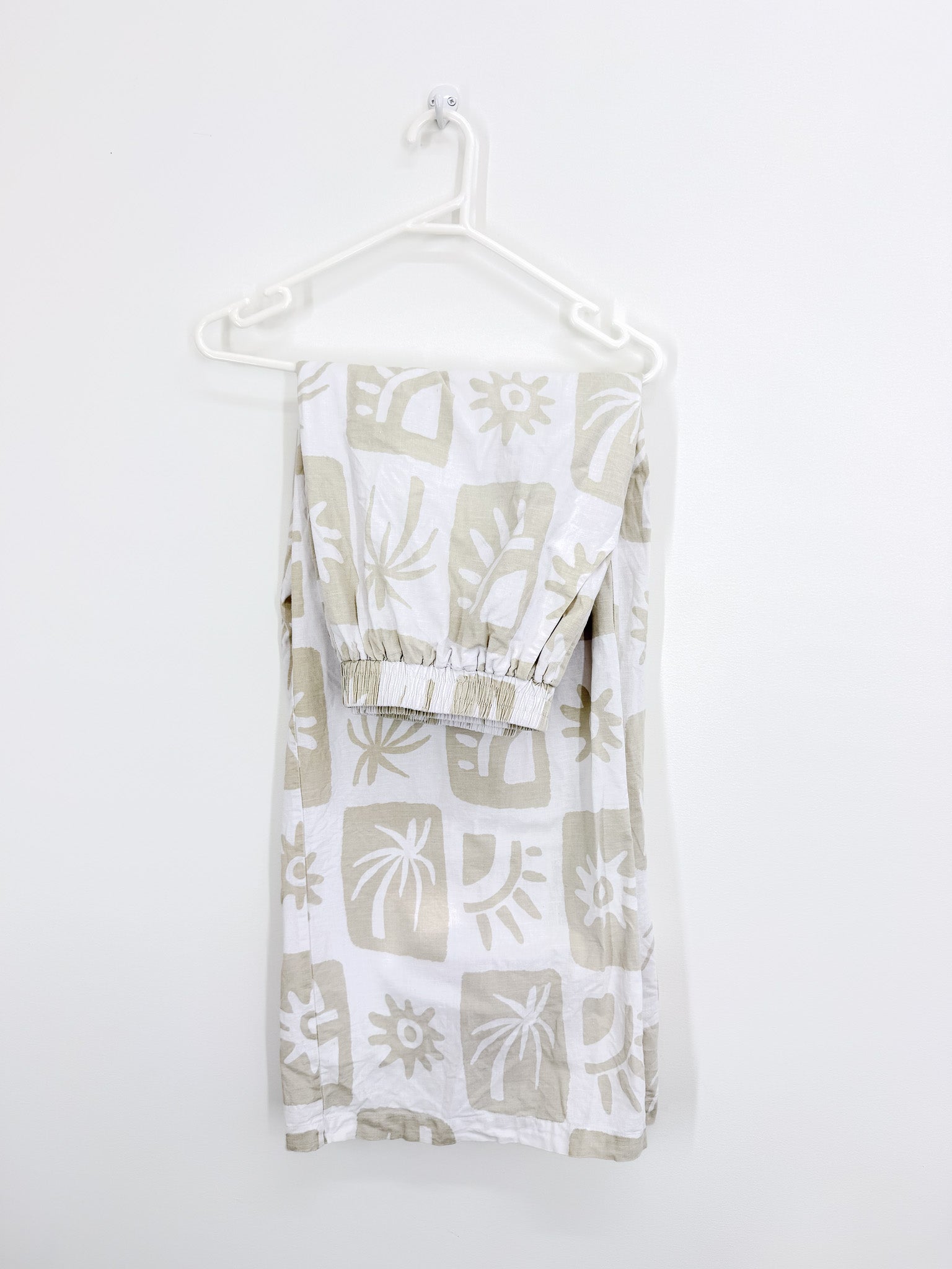 The Lullaby Club linen blend ariel pants - cove (12-14)