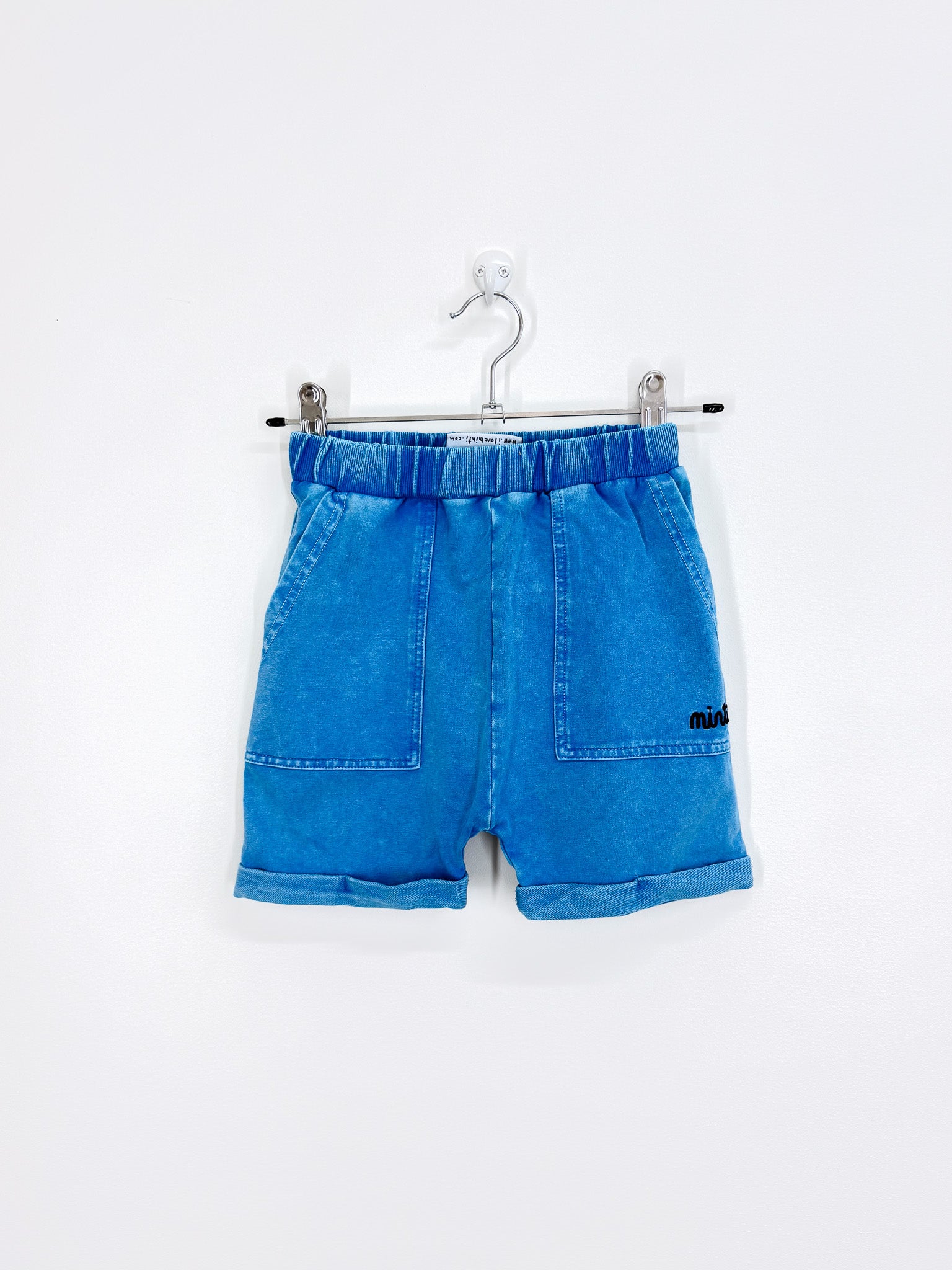 Minti blasted roller short - sky wash (5y)