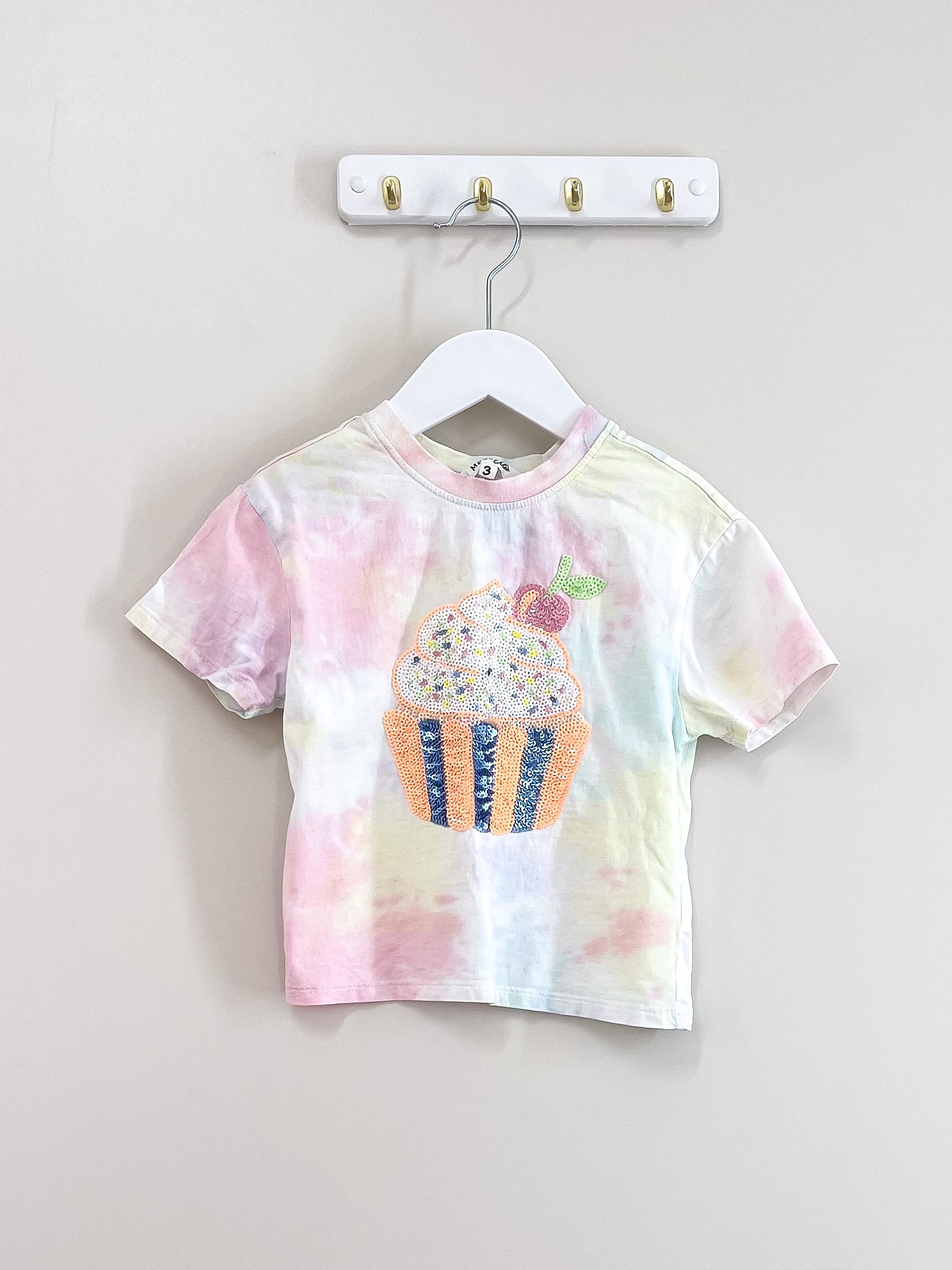 Mac & Ellie cupcake tee (3y)