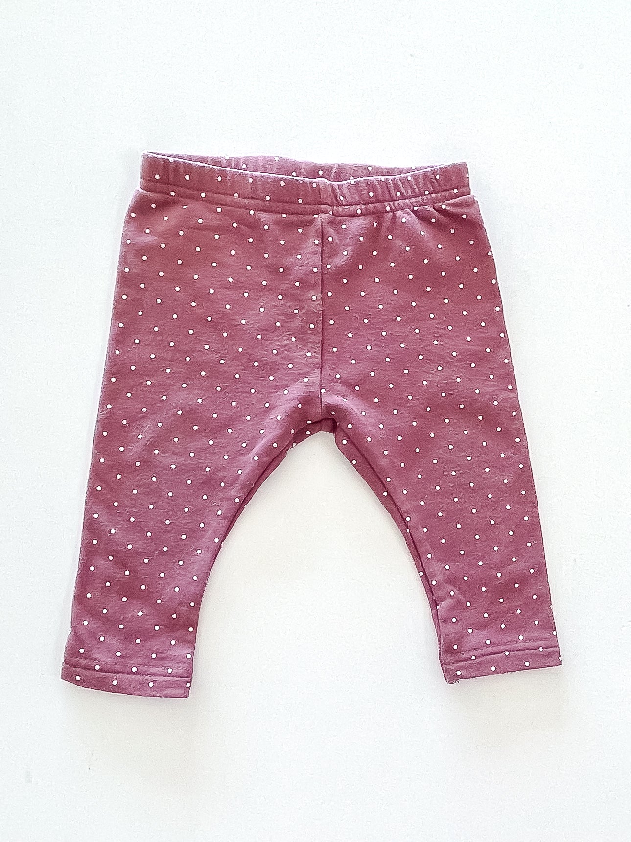 Teeny Weeny fleece leggings (3-6m)