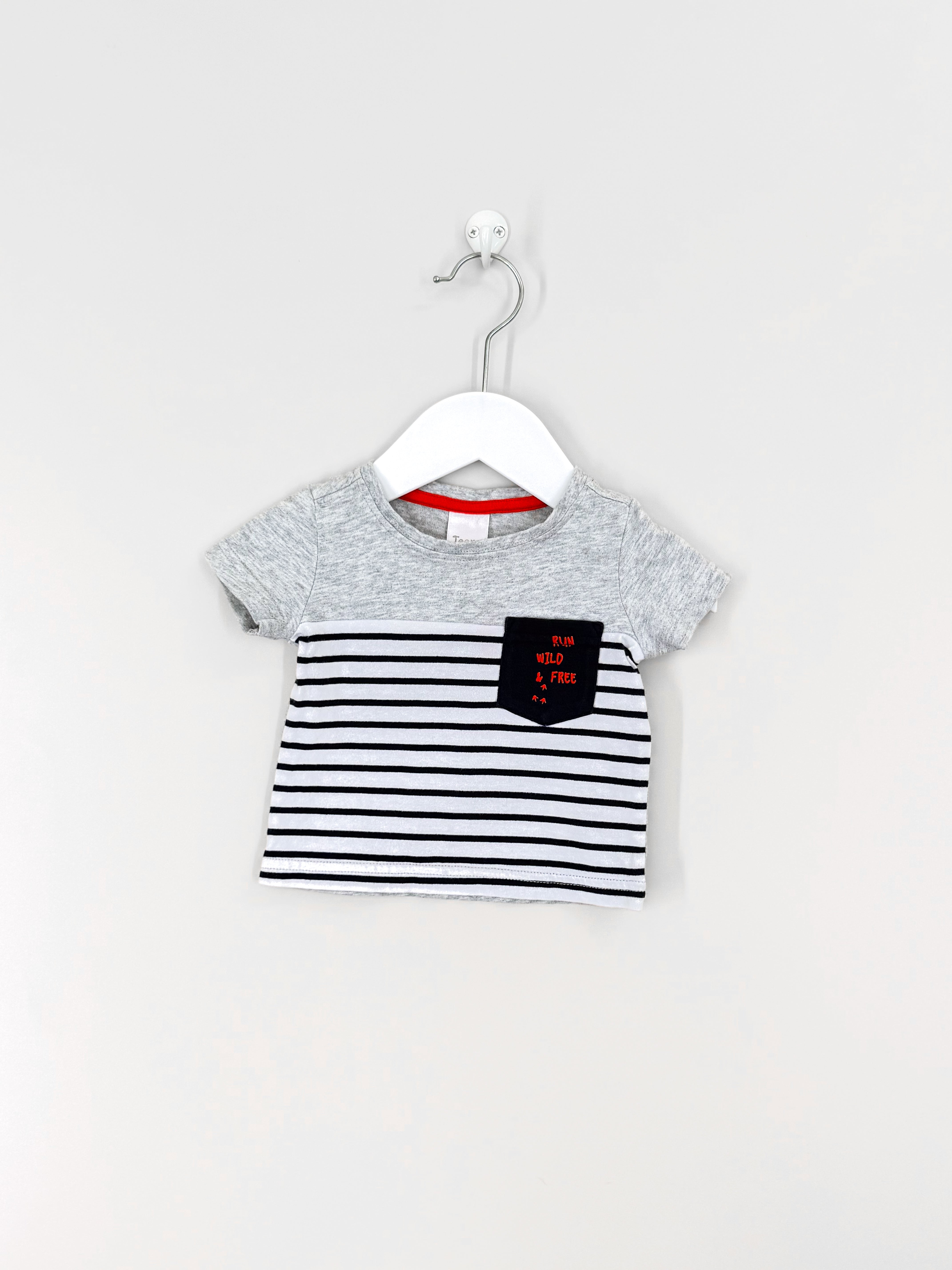 Teeny Weeny pocket tee (0-3m)