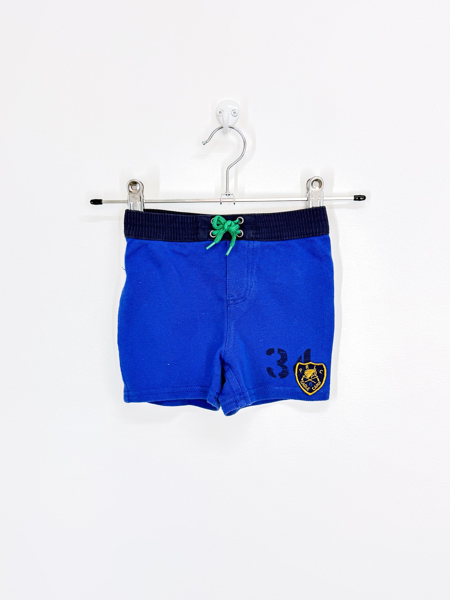 Ralph Lauren eagle camp shorts (6m)