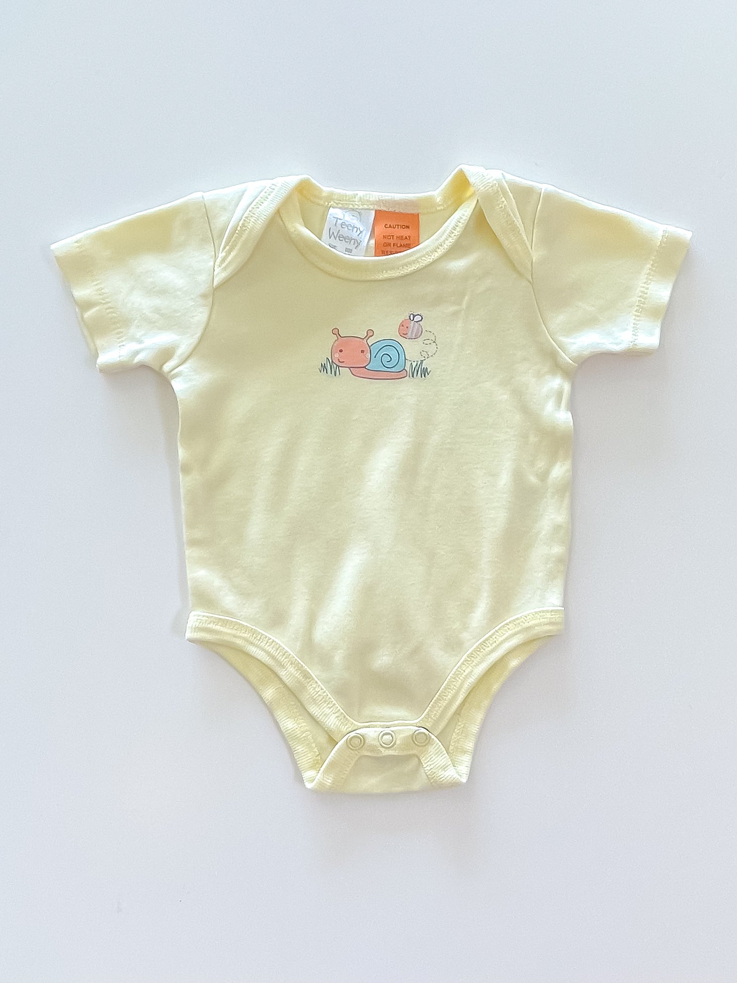 Teeny Weeny snail bodysuit (0-3m)