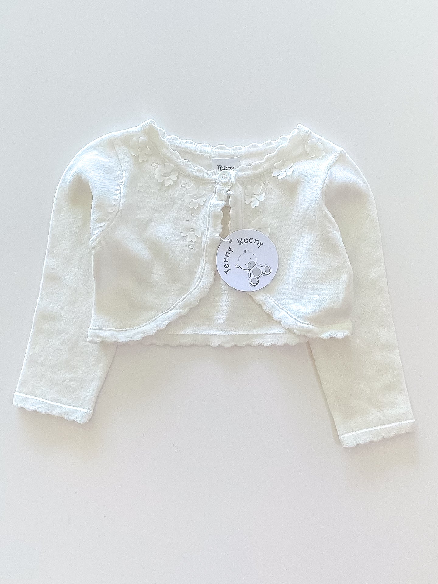 BNWT Teeny Weeny bolero cardigan (12-18m)