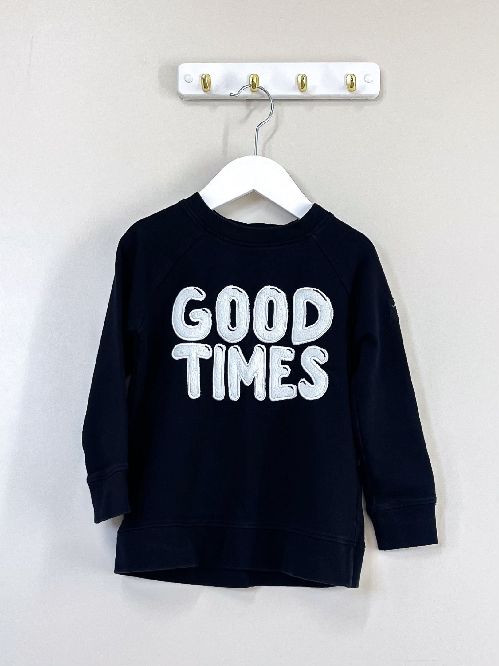 Hello Stranger organic good times crew sweatshirt (3y)