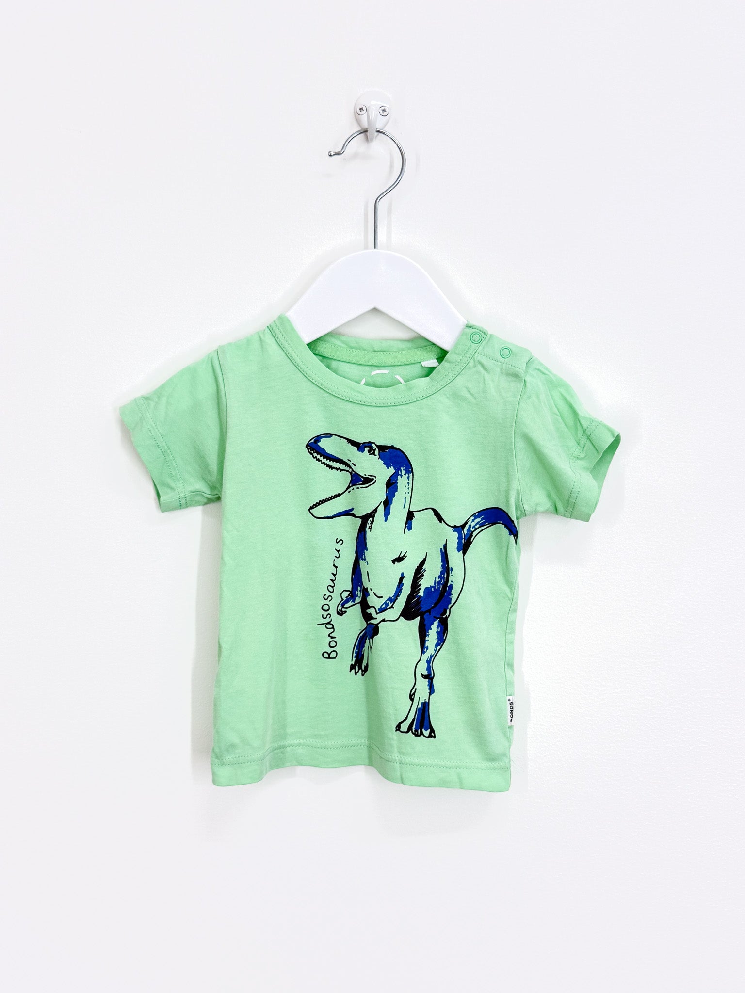 Bonds dino crew tee (3-6m)