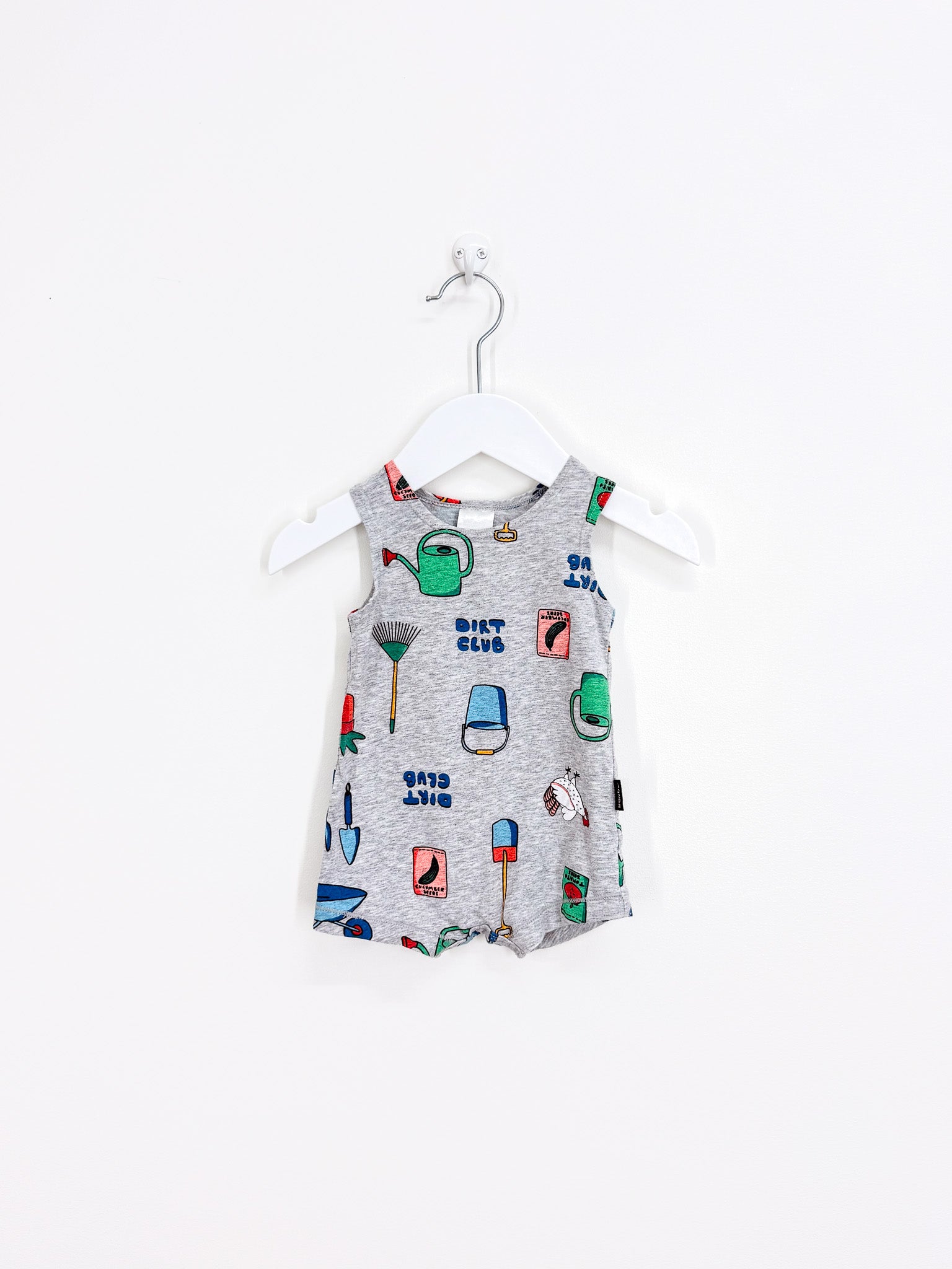 Bonds chestysuit - dirt club (0-3m)
