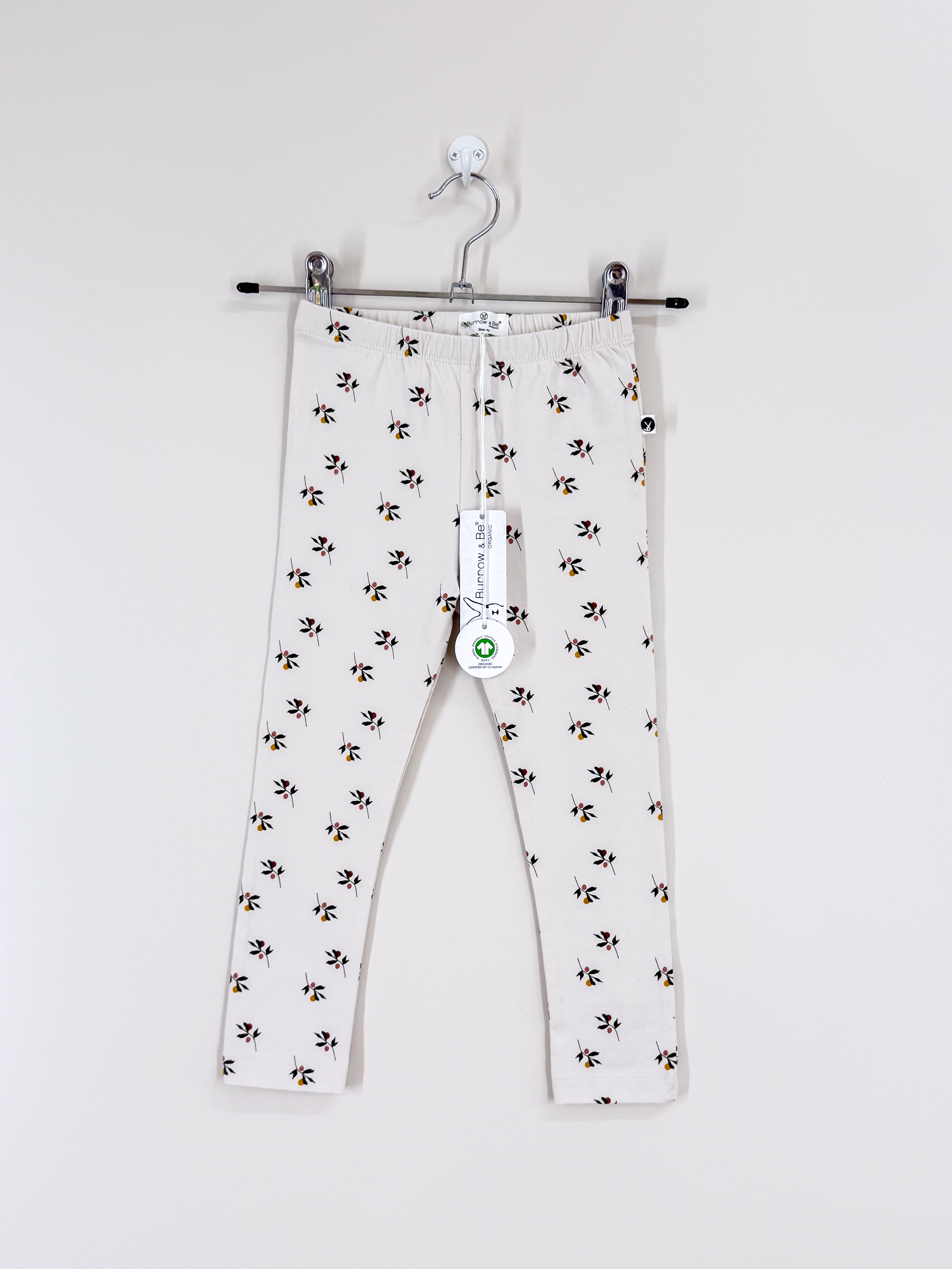 BNWT Burrow & Be organic leggings (4y)