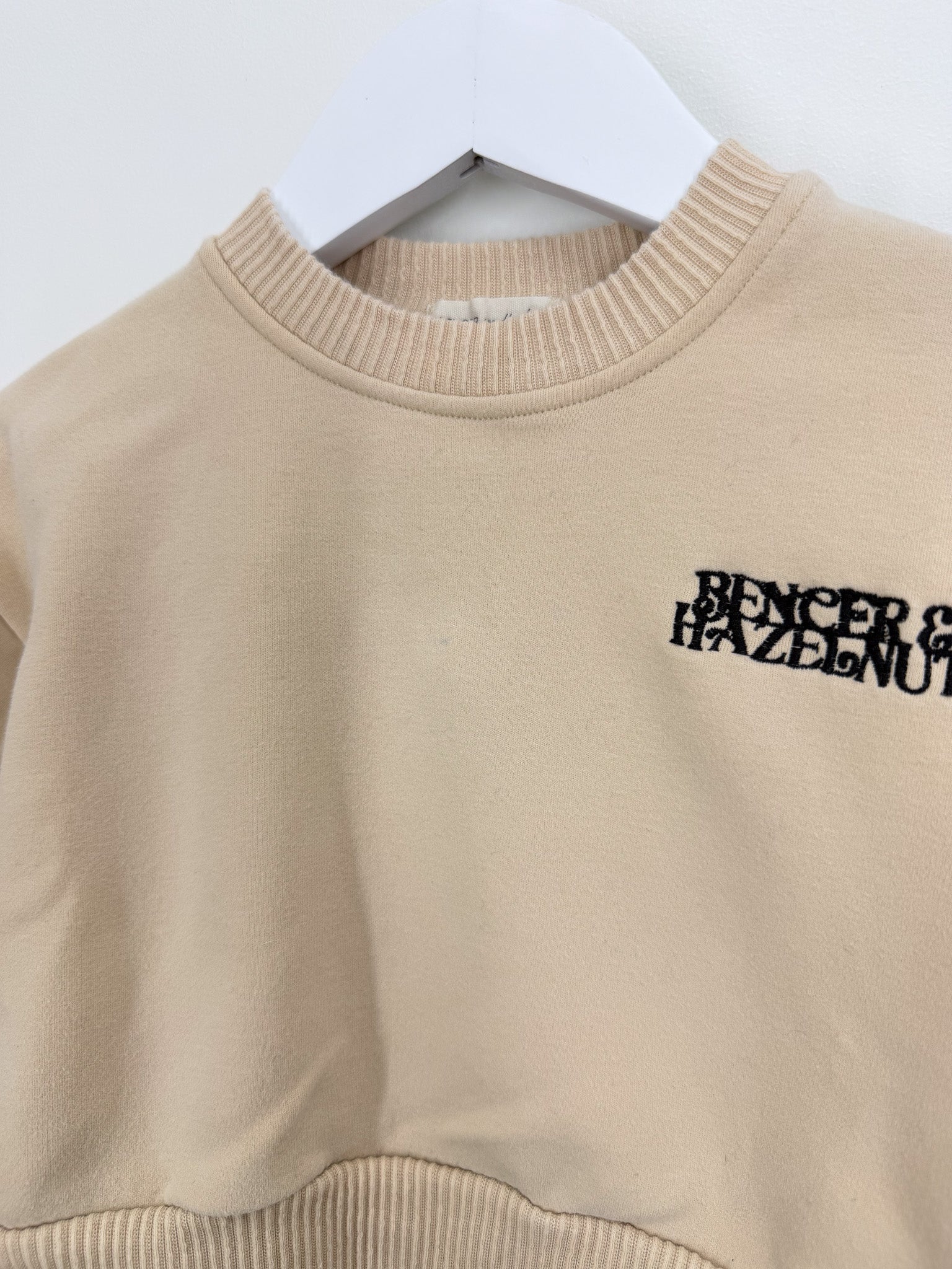 Bencer & Hazelnut crew sweatshirt (1y)