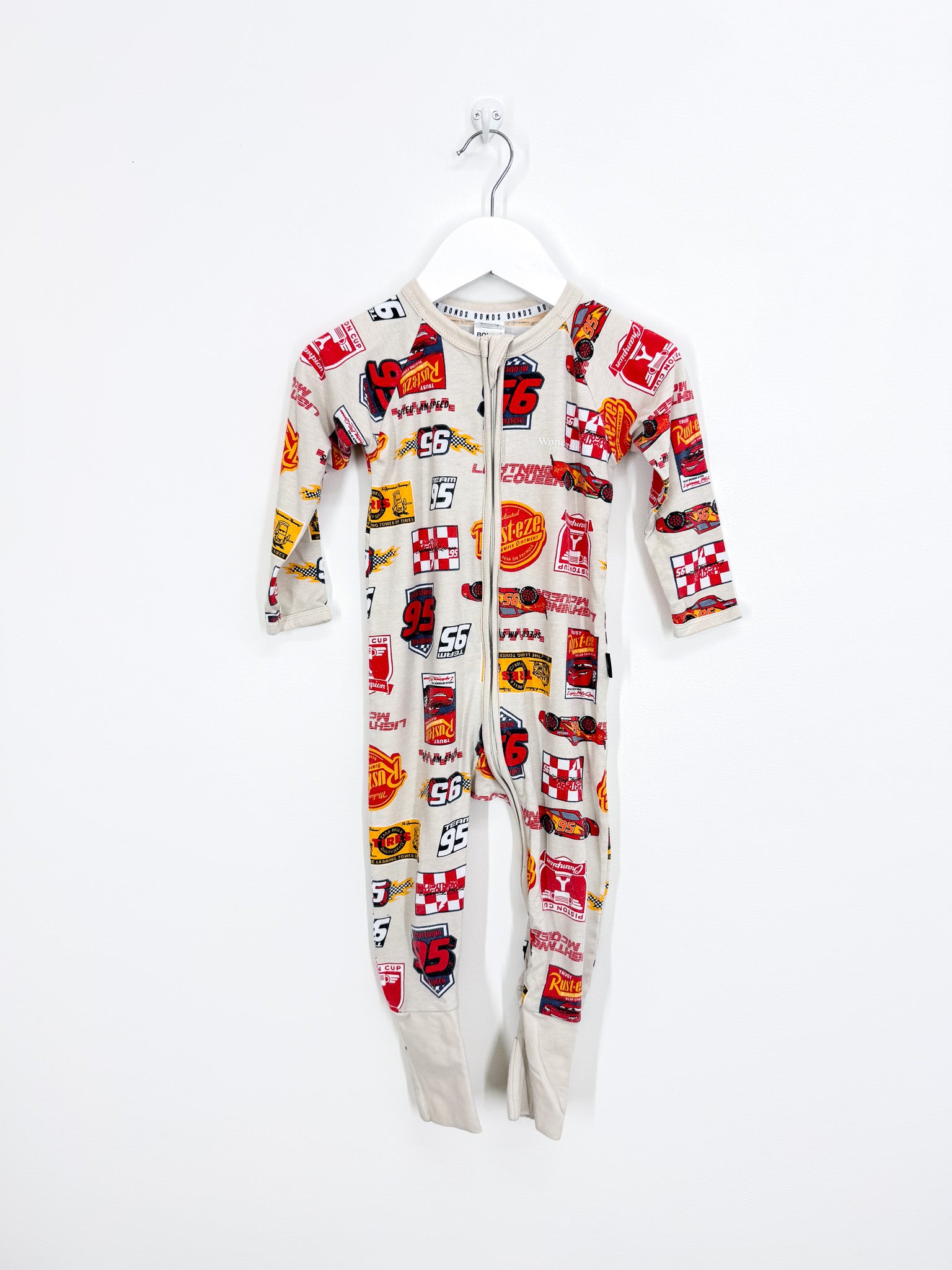 Bonds x Cars wondersuit (12-18m)