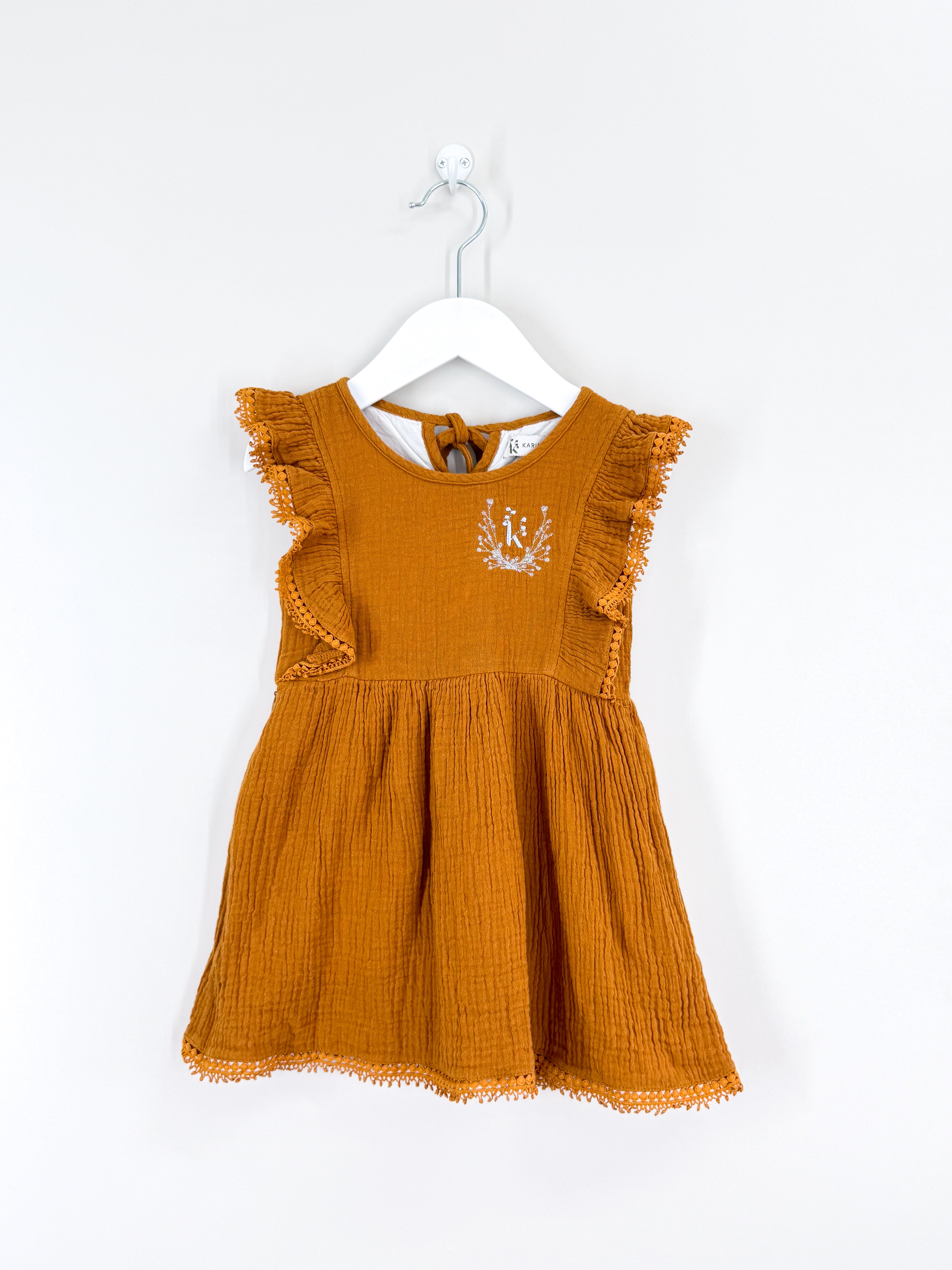 Karibou Kids little angel muslin dress (2y)