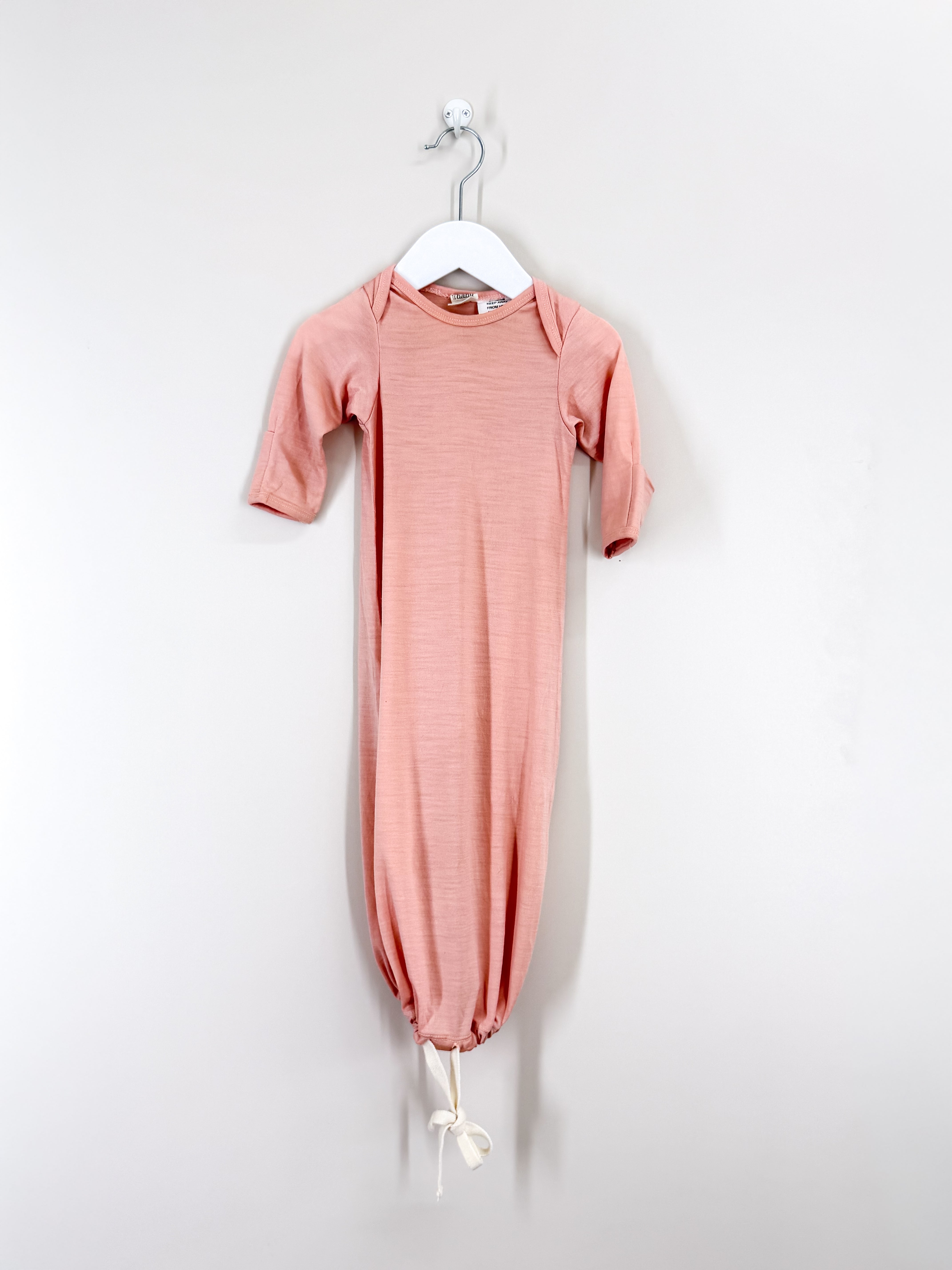 Nature Baby merino sleep gown (3-6m)