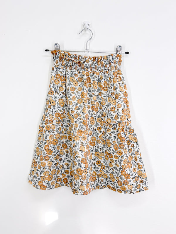 Rylee + Cru muslin midi tiered skirt (4-5y)