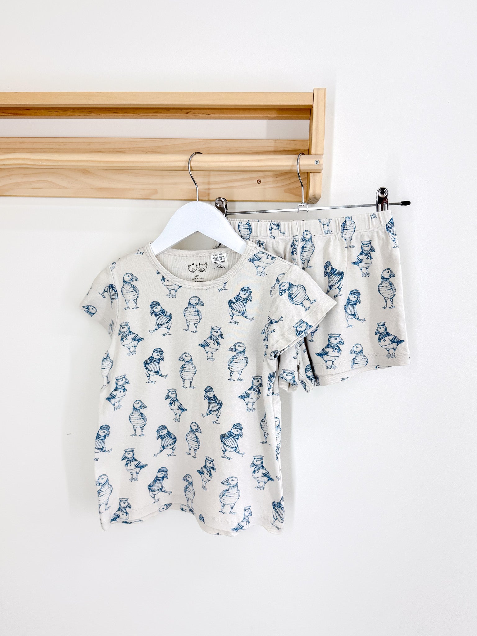 Wilson & Frenchy organic PJ set - petit puffin (6y)