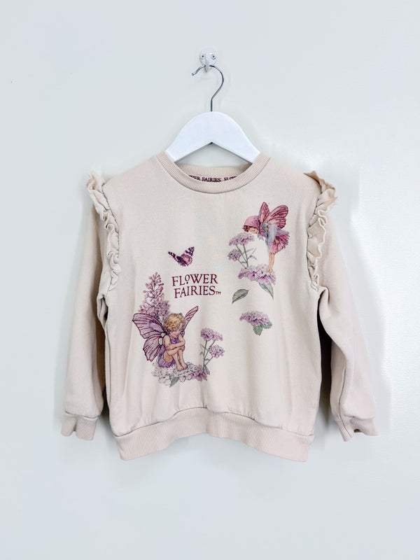 Flower Fairies frill sweatshirt (6-7y)