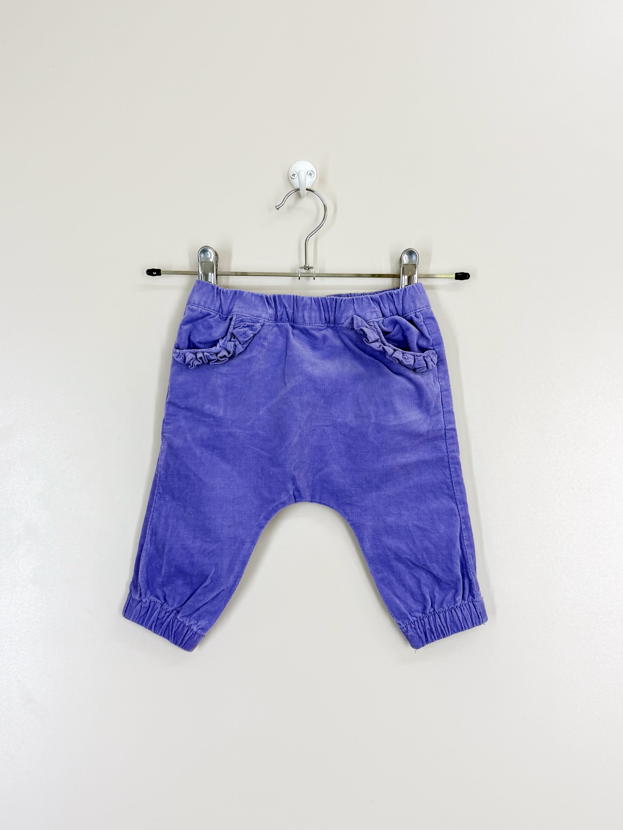 Cotton On Kids pincord pull up pants (0-3m)
