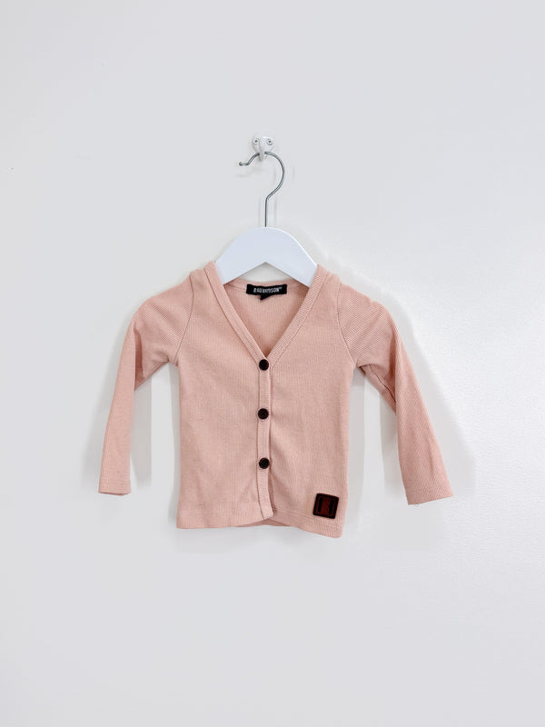 Beau Hudson rib cardigan (3-6m)