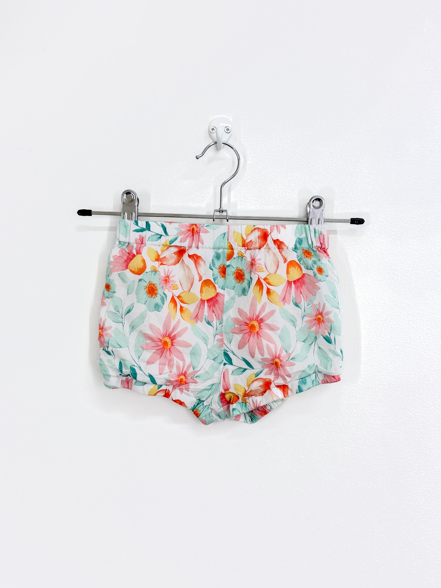 Teeny Weeny floral bloomer shorts (6-12m)