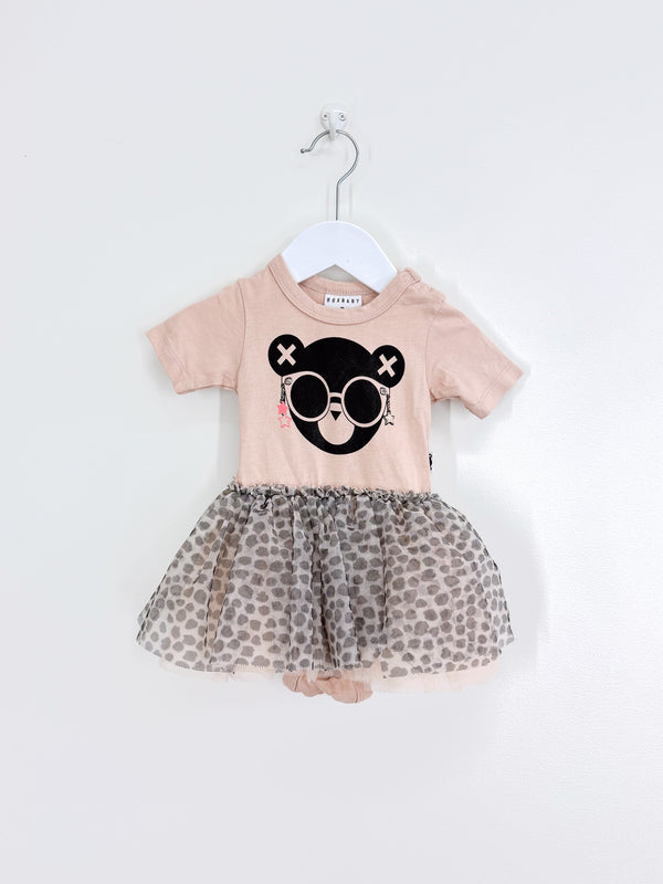 Hux star ballet tutu bodysuit dress (0-3m)