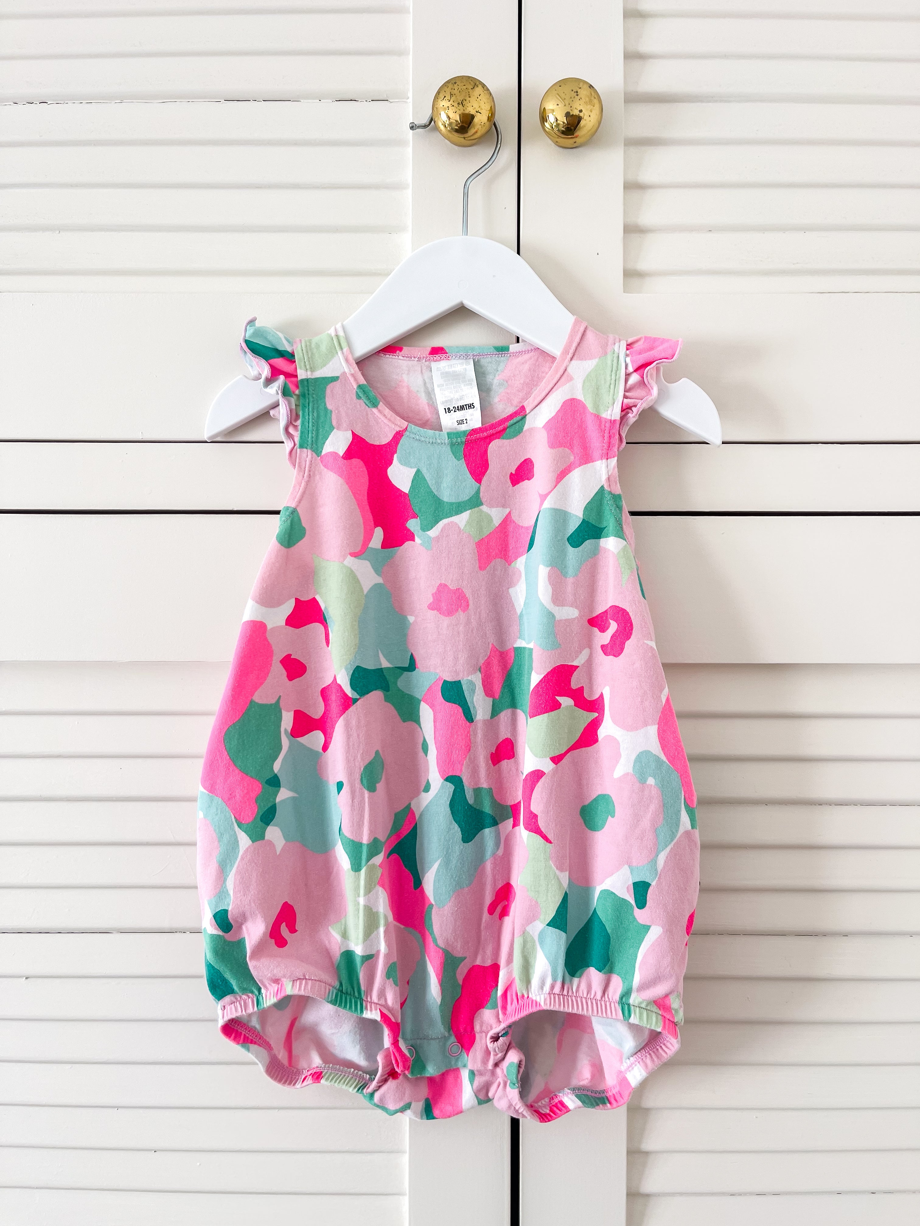 Bonds camo bubblesuit (3-6m)