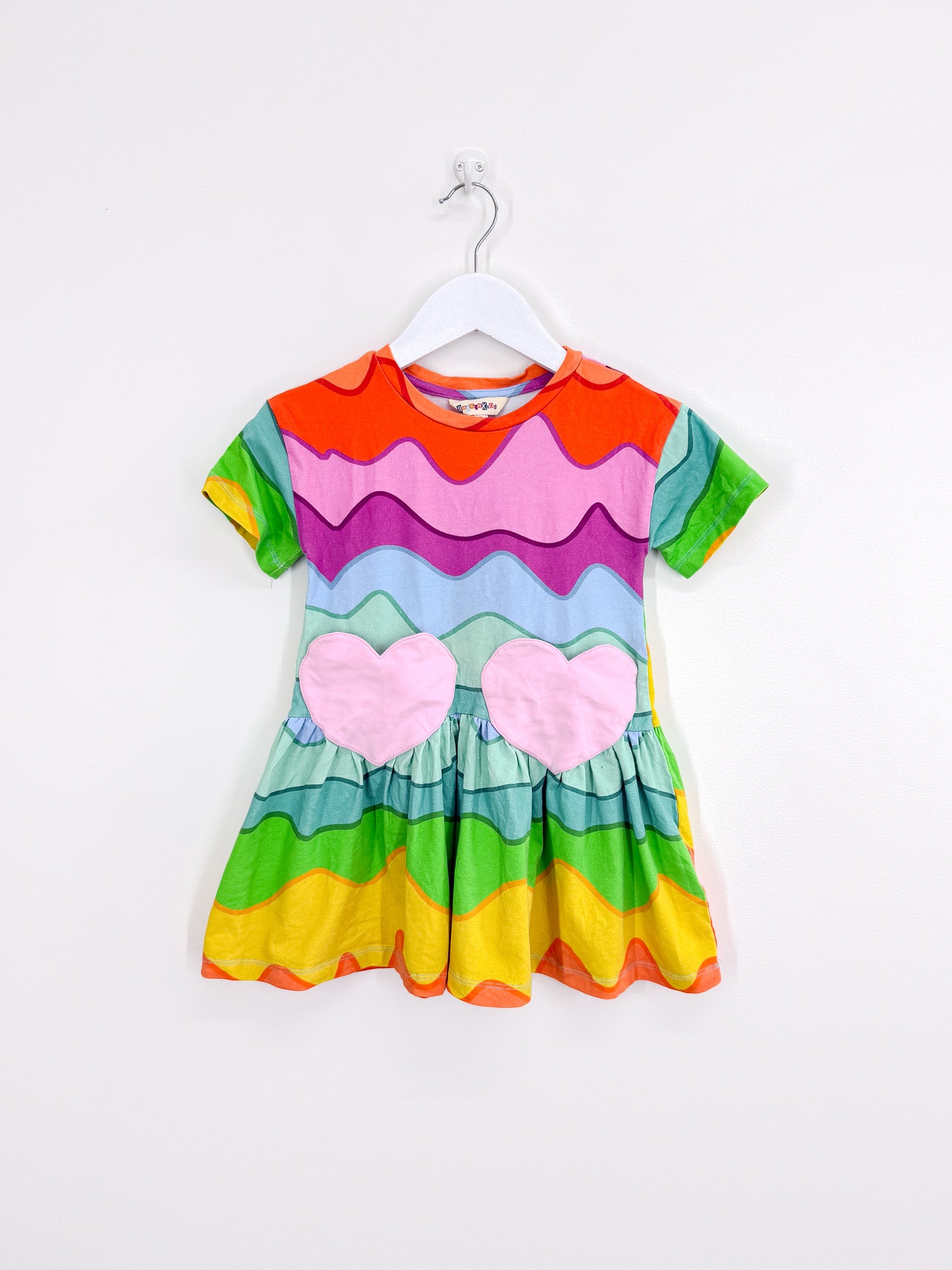 Dangerkids heart pocket dress (3y)
