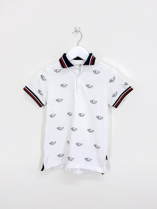 Mac & Ellie dino polo shirt (6y)